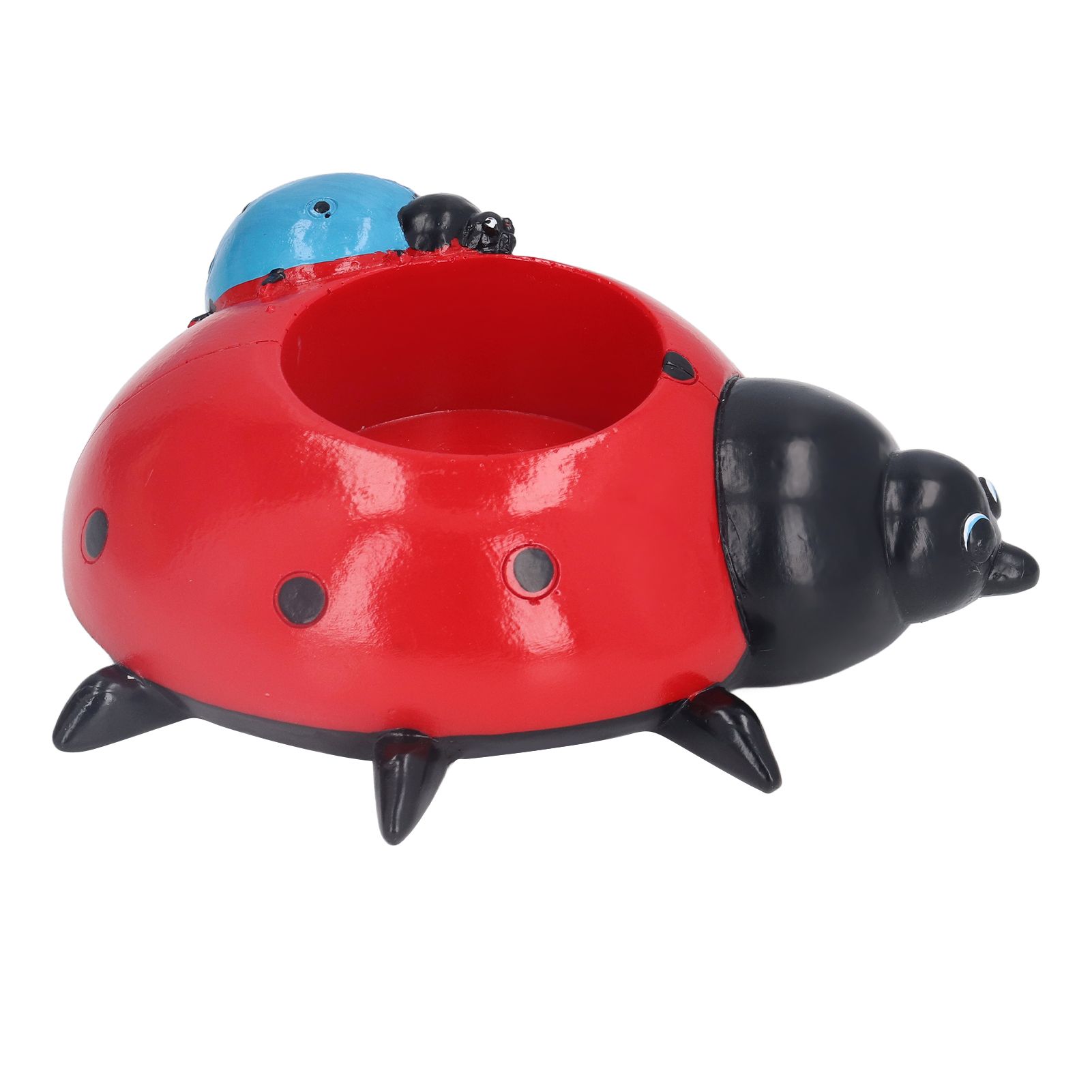 Ladybugs Flower Pot Simulation Cute Resin Animal Succulent Plant Container for Garden Decorations W93 - Image 3