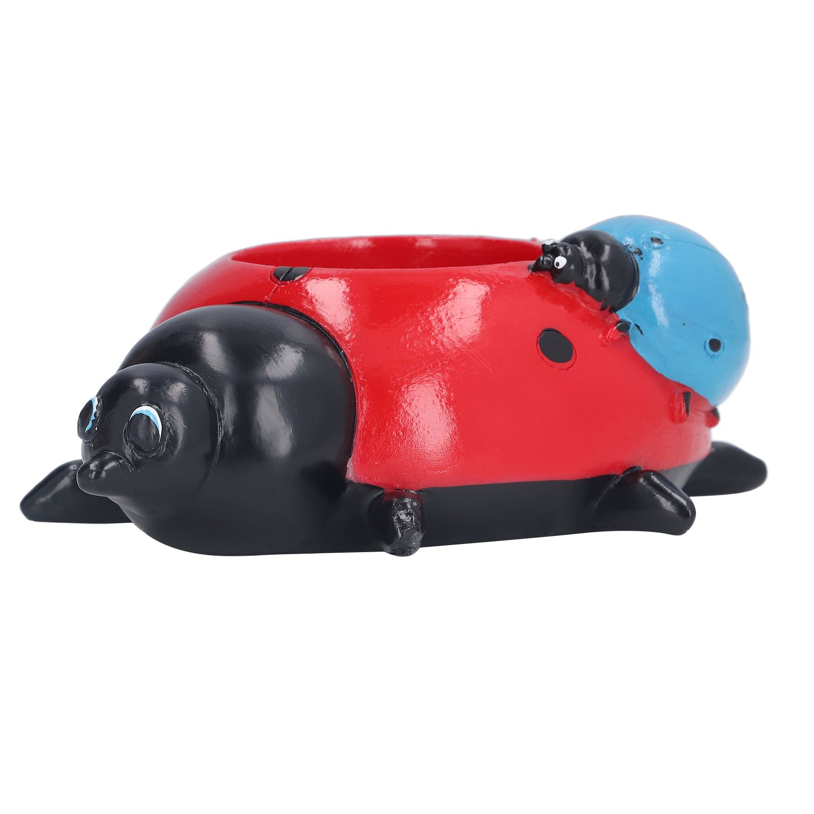 Ladybugs Flower Pot Simulation Cute Resin Animal Succulent Plant Container for Garden Decorations W93 - Image 4
