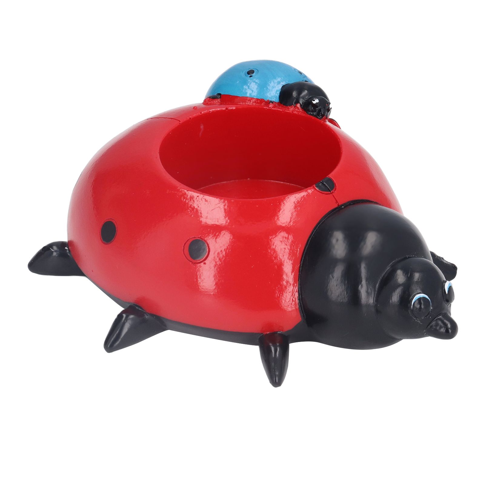 Ladybugs Flower Pot Simulation Cute Resin Animal Succulent Plant Container for Garden Decorations W93 - Image 5