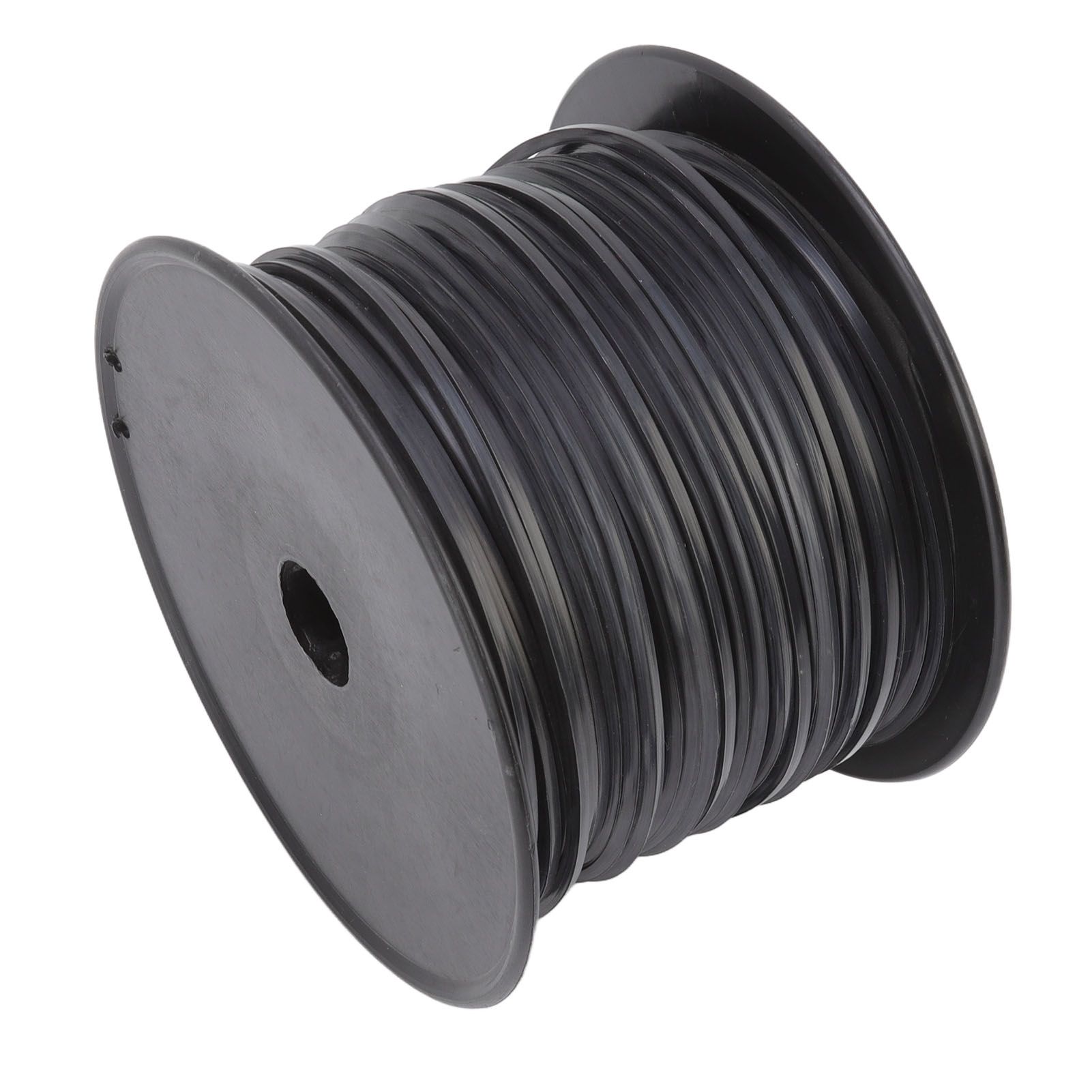 3.3mm/0.13in Square String Trimmer Line High Efficiency Nylon Black Grass Trimmer Line Replacement for Husqvarna 100m/328.1ft - Image 2