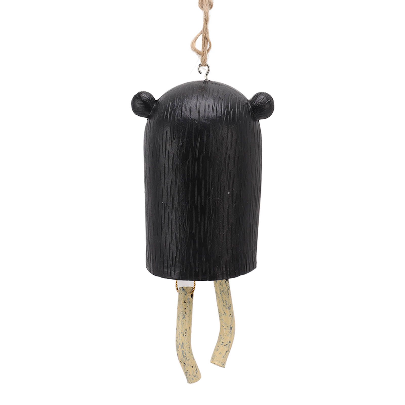 Rustic Hanging Animal Wind Chimes Resin Hand Made Natural Garden Decoration for Gardens Backyards Trees Yards E Hedgehog - Image 4