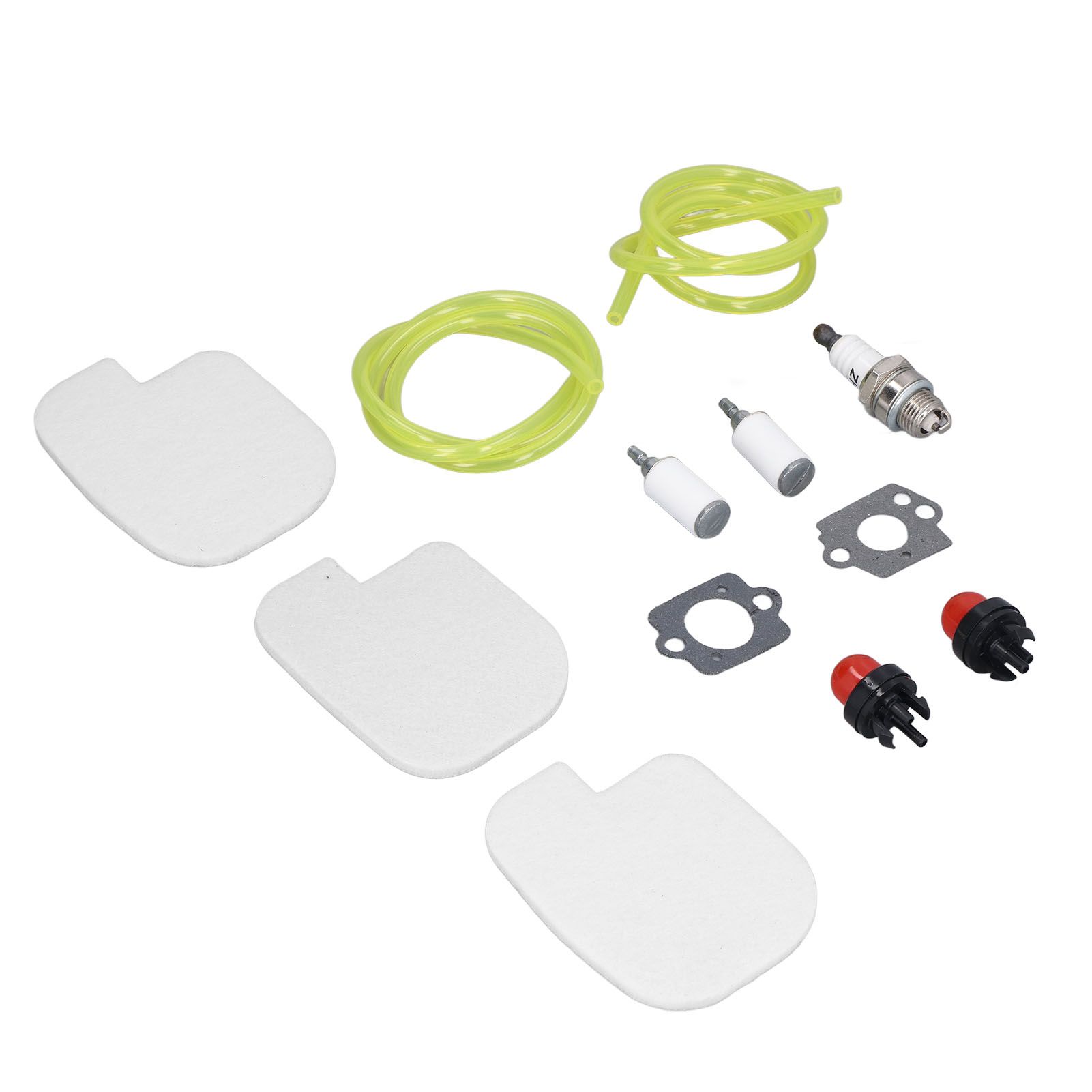 530057925 Air Filter Spark Plug Fuel Line Primer Bulb Replacement Kit for Poulan Gas Chainsaw - Image 3