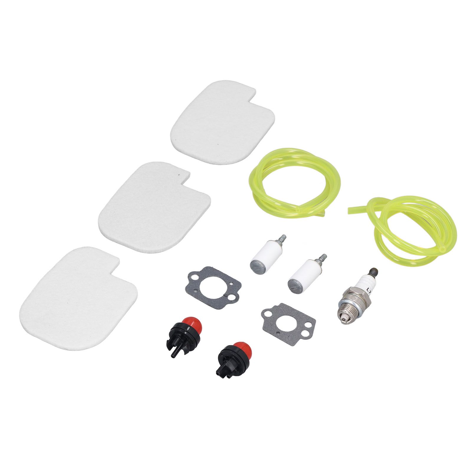 530057925 Air Filter Spark Plug Fuel Line Primer Bulb Replacement Kit for Poulan Gas Chainsaw - Image 4