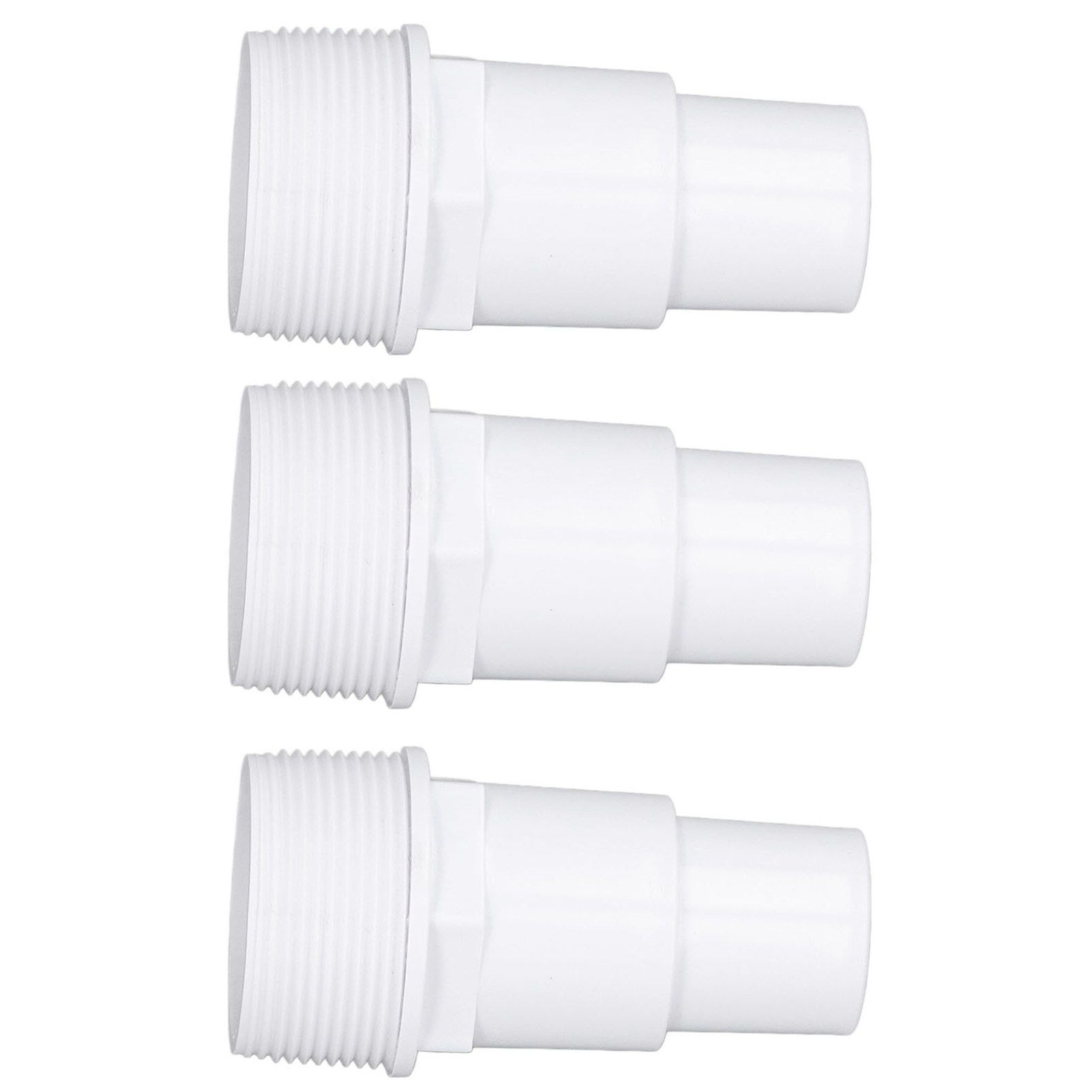 3Pcs G1‑1/2 External Thread Hose Adapter Swimming Pool Supplies for Replacement of Above Ground Pool Pumps Filters Skimmers - Image 3