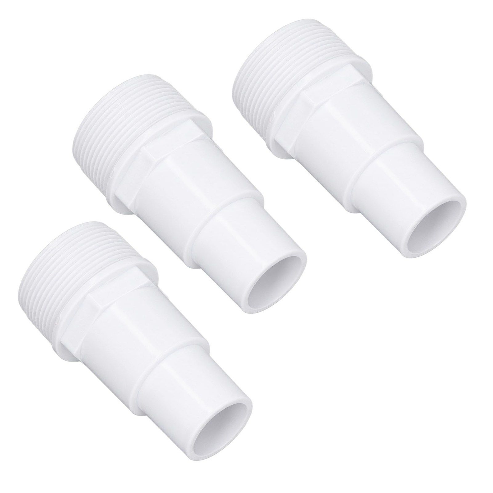 3Pcs G1‑1/2 External Thread Hose Adapter Swimming Pool Supplies for Replacement of Above Ground Pool Pumps Filters Skimmers - Image 4
