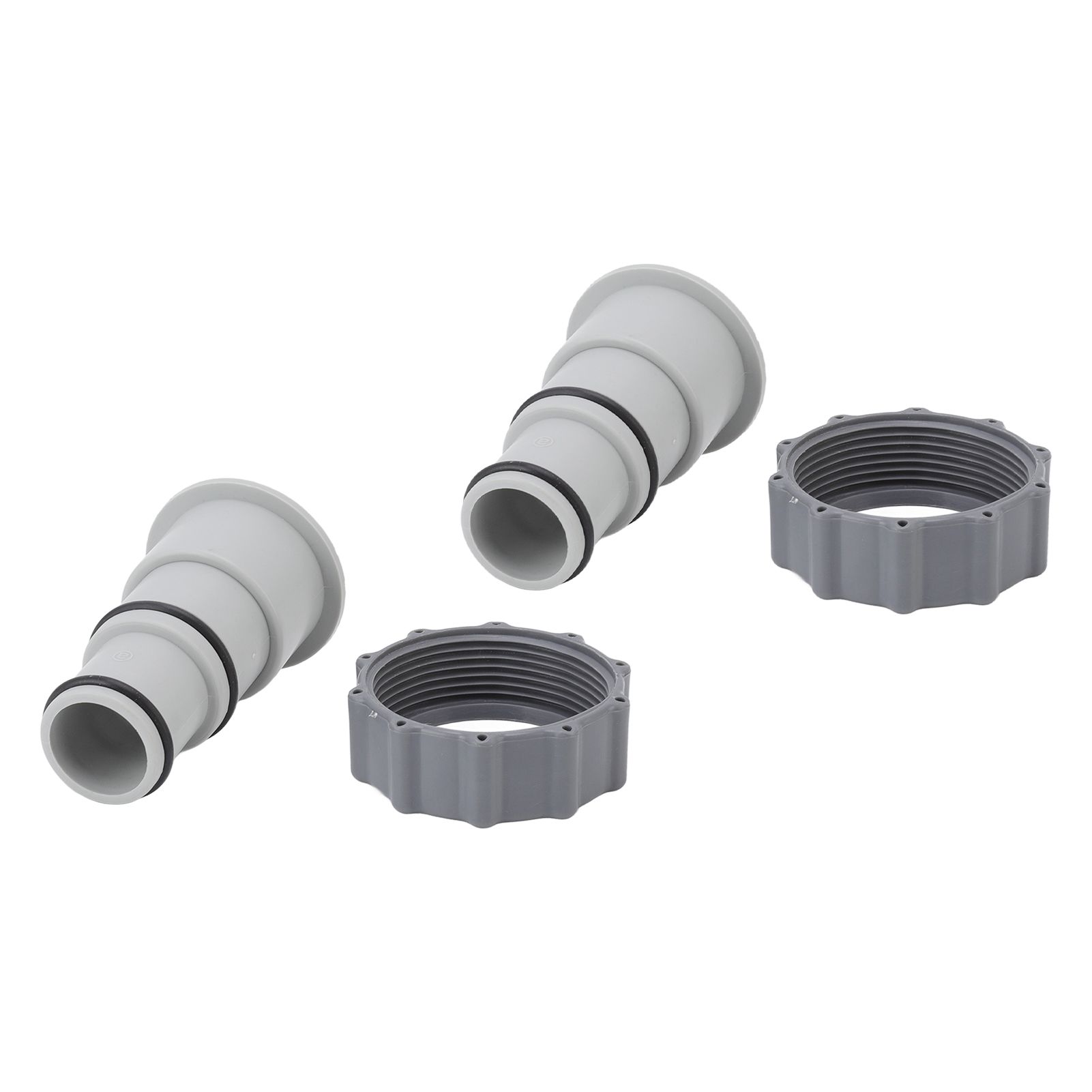 2Pcs Replacement Hose Adapter Plastic Pool Accessories for Threaded Connection Pumps 1.5in 1.25in Hoses - Image 4