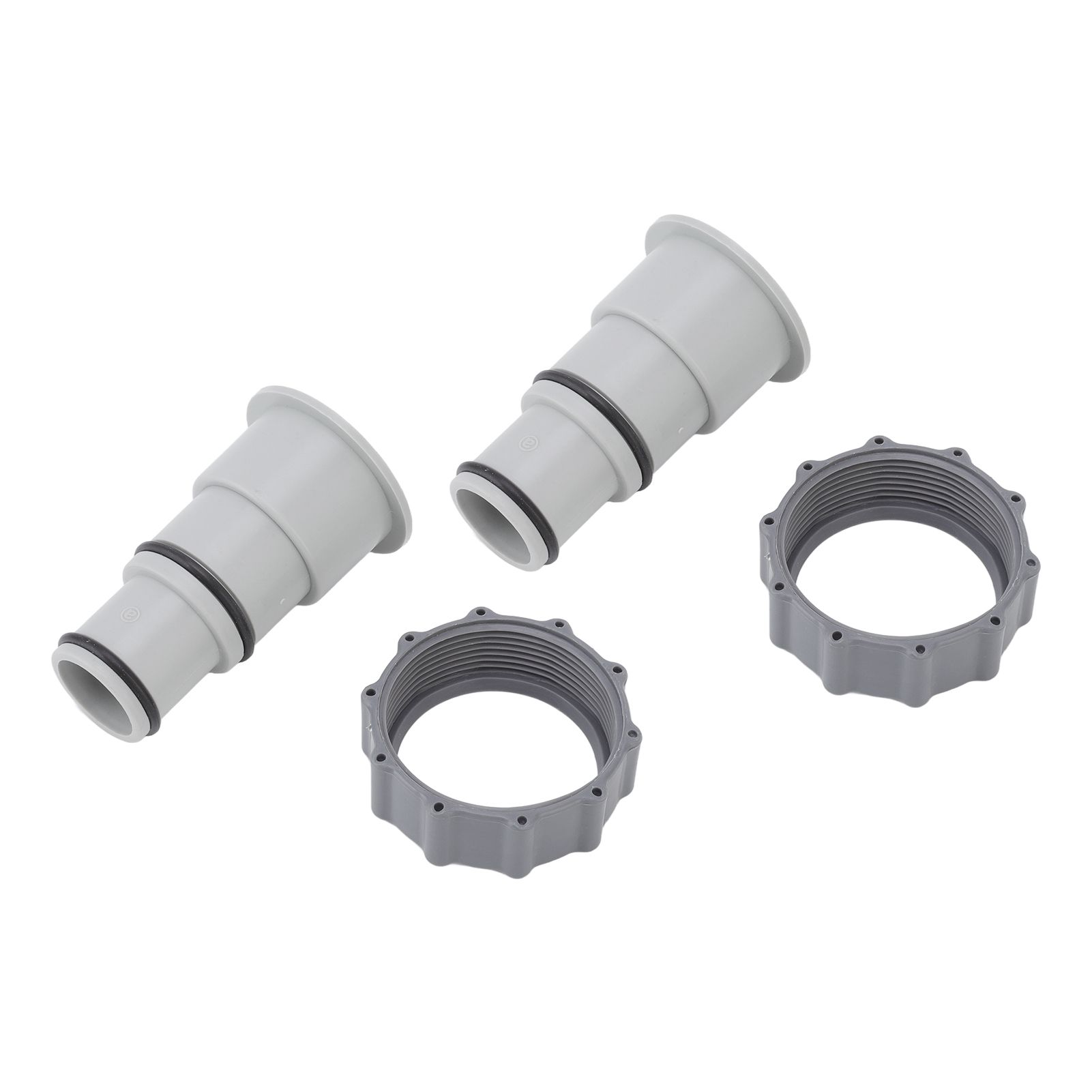 2Pcs Replacement Hose Adapter Plastic Pool Accessories for Threaded Connection Pumps 1.5in 1.25in Hoses - Image 6