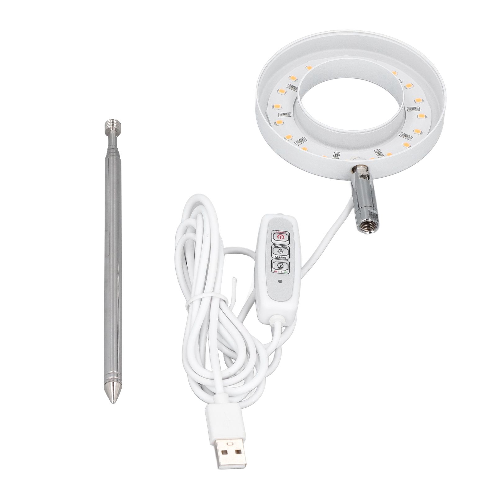 LED Plant Growing Lamp Full Spectrum Retractable Adjustable Brightness Plant Fill Lamp for Indoor Plants - Image 2