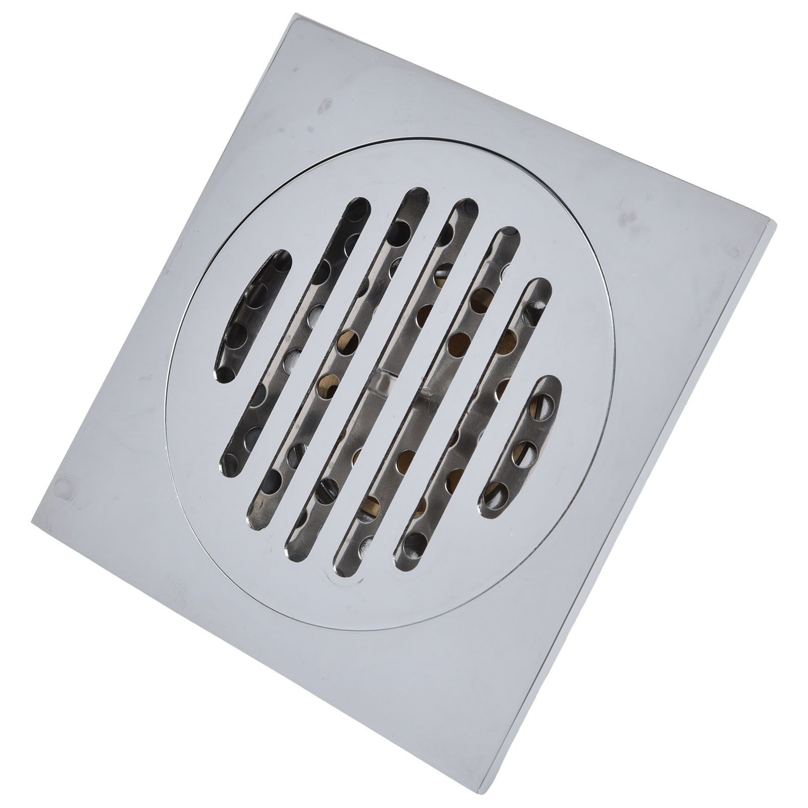 Floor Drain Square Copper Odor Resistant Self Sealing Gravity Floor Drain for Bathroom Kitchen Balconies - Image 5