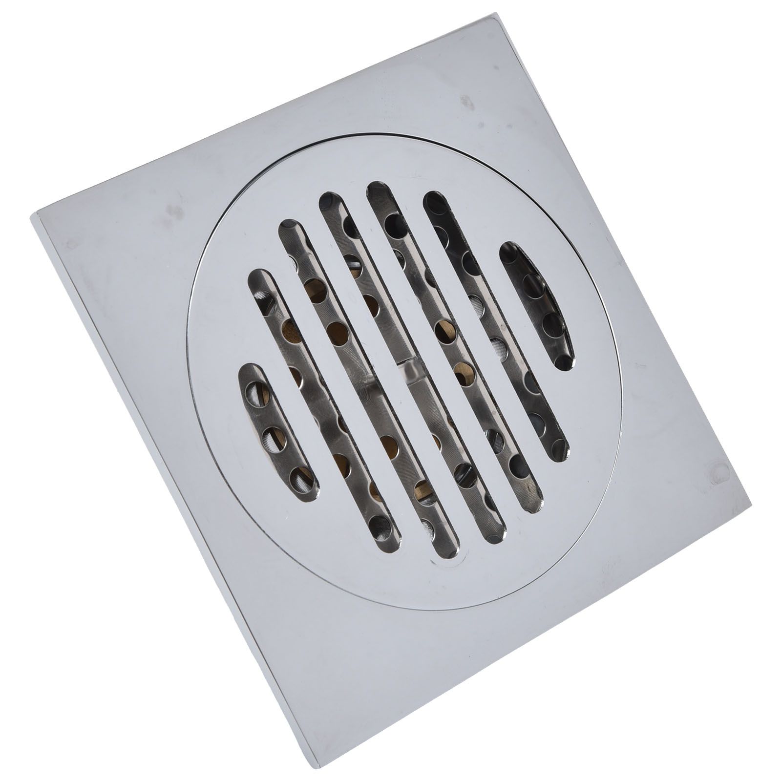 Floor Drain Square Copper Odor Resistant Self Sealing Gravity Floor Drain for Bathroom Kitchen Balconies - Image 6