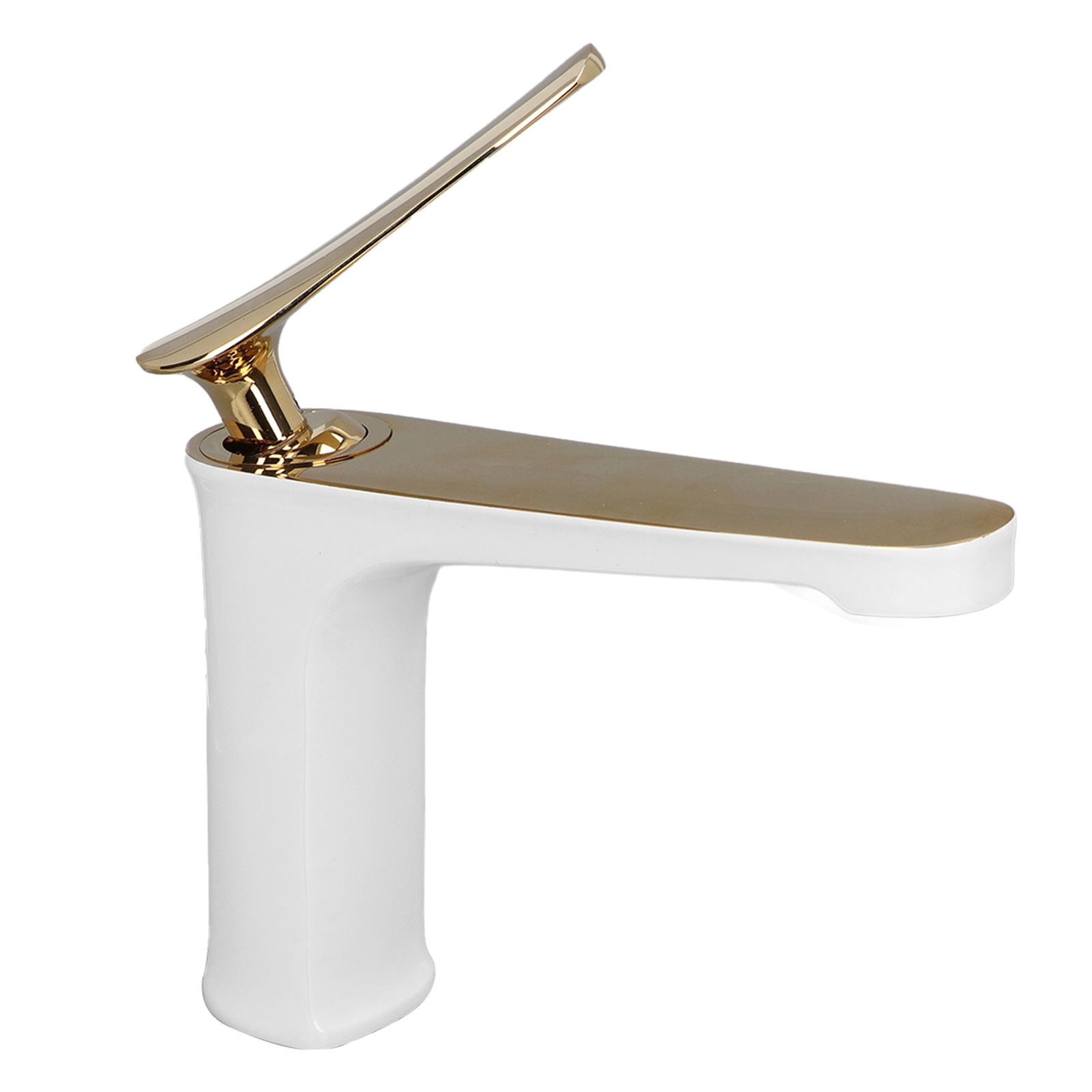 G1/2 Water Faucet Brass Sink Bath Single Handle Mixer Tap Bathroom Lavatory Wash Basin Faucet - Image 1