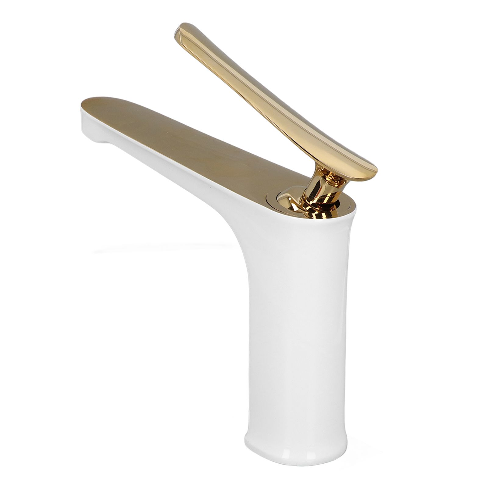 G1/2 Water Faucet Brass Sink Bath Single Handle Mixer Tap Bathroom Lavatory Wash Basin Faucet - Image 2