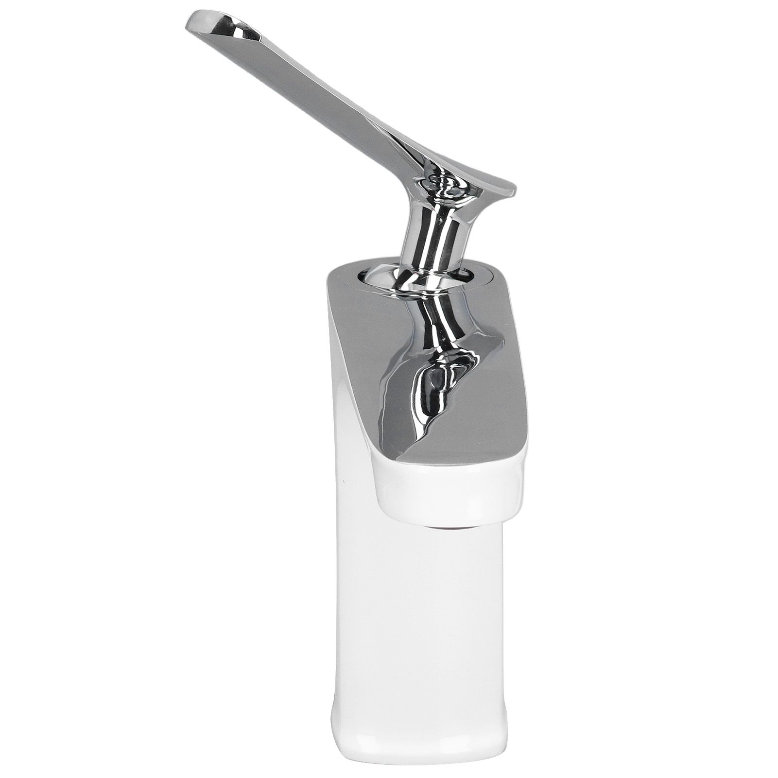 G1/2 Single Handle Basin Mixer Tap with Metal Handle Durable Solid Brass Bathroom Faucet - Image 5