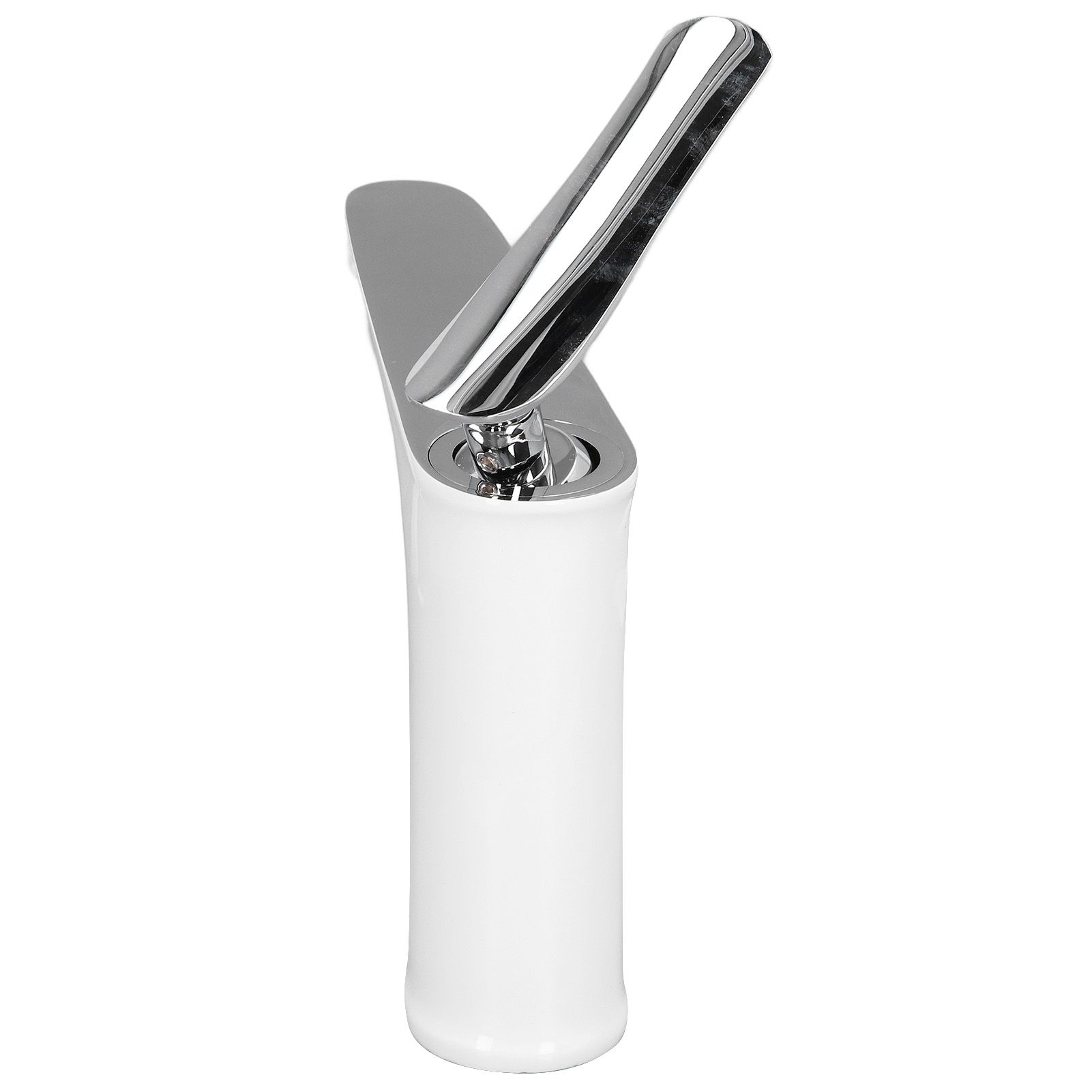 G1/2 Single Handle Basin Mixer Tap with Metal Handle Durable Solid Brass Bathroom Faucet - Image 7