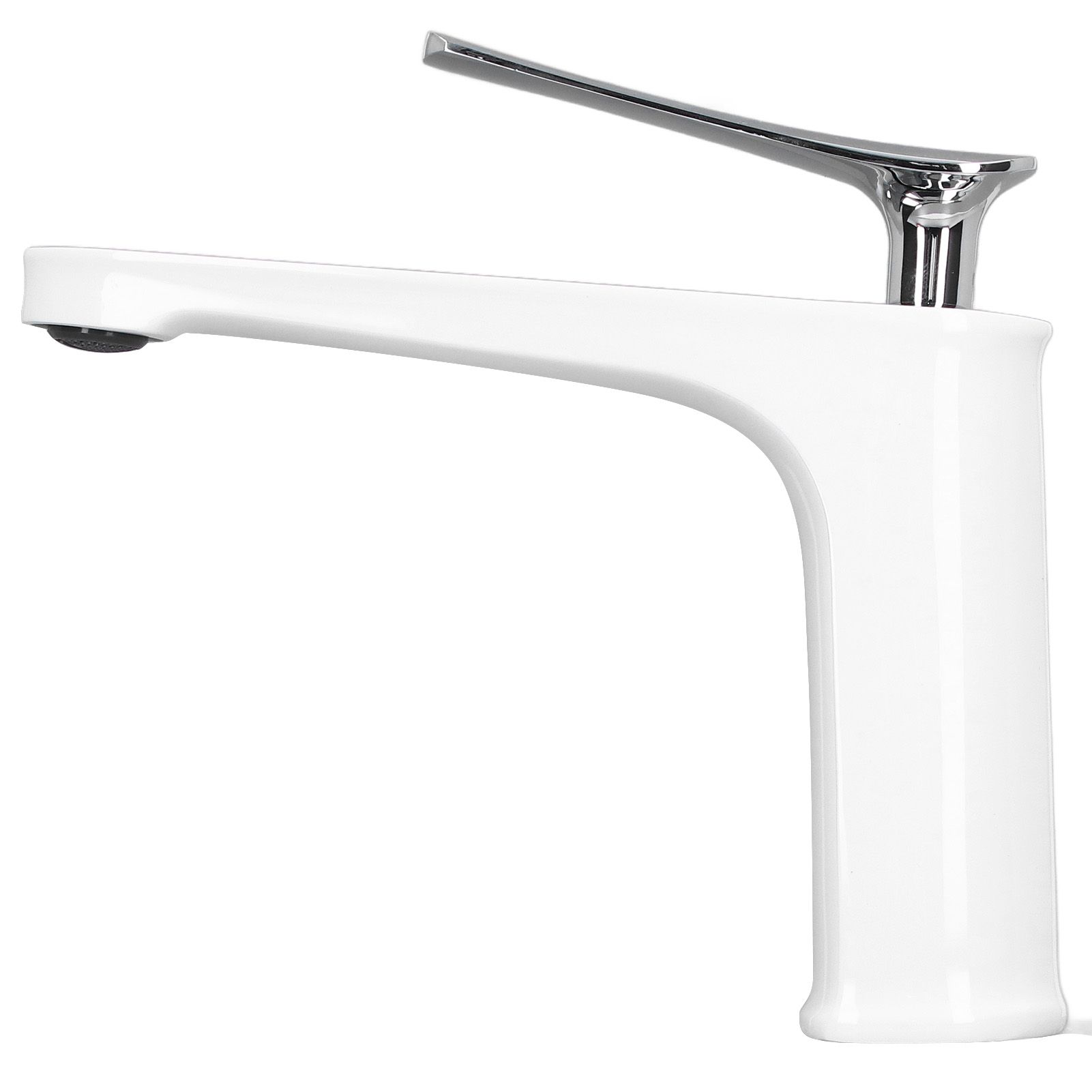 G1/2 Single Handle Basin Mixer Tap with Metal Handle Durable Solid Brass Bathroom Faucet - Image 8