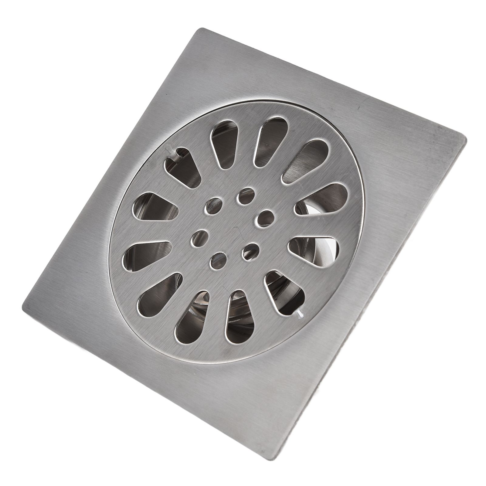 Shower Drain Square Shape Adjustable Tile Insertion Floor Drain Channel for Kitchen Bathroom - Image 7