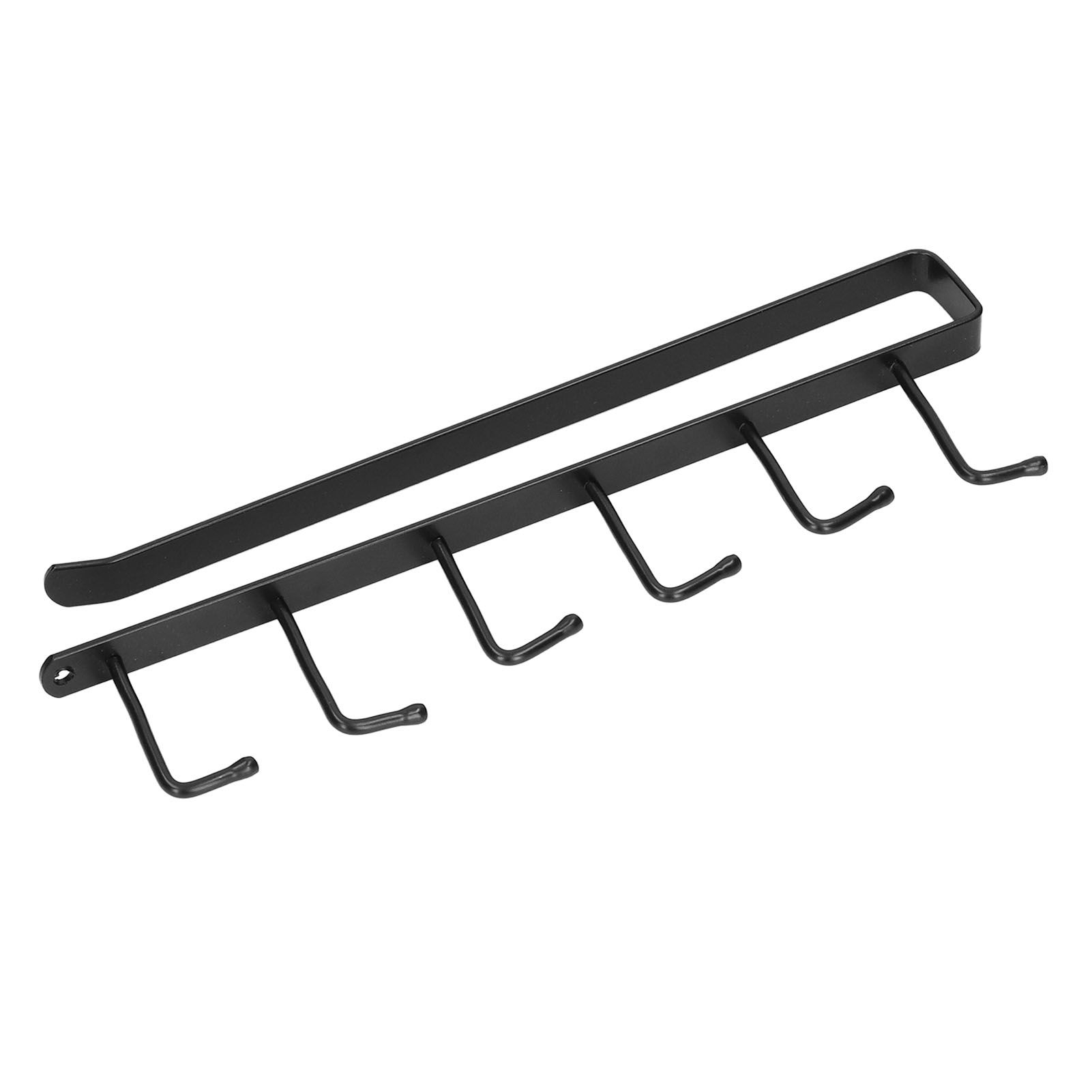 Coffee Mug Holder 6 Hooks Elegant Style Convenient Practical Stable Reliable Durable Wearable Kitchen Rack for HomeBlack - Image 5