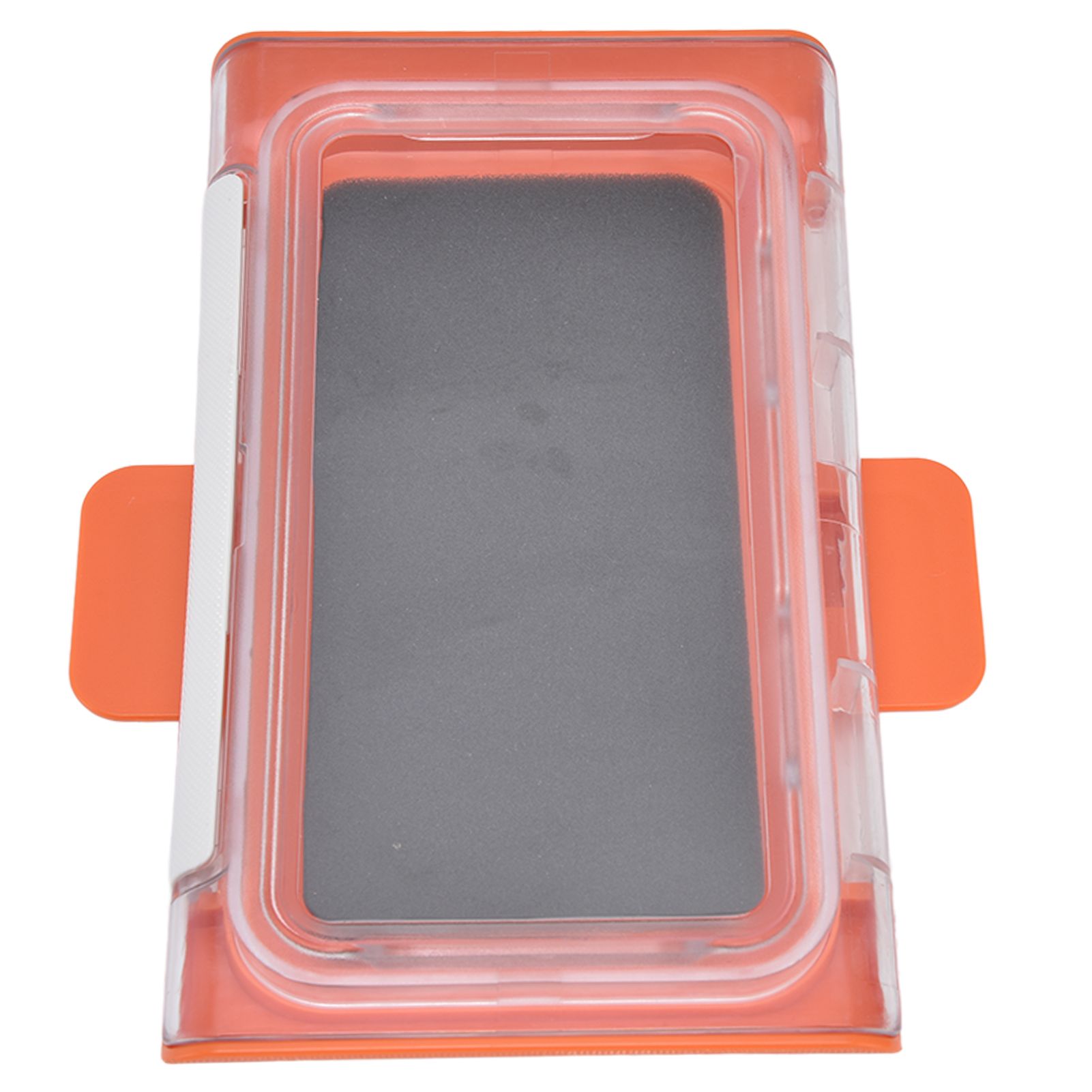 Shower Phone Holder Waterproof Bathroom Phone Box 360 Degree Rotation Wall Mounted Phone CaseOrange - Image 2