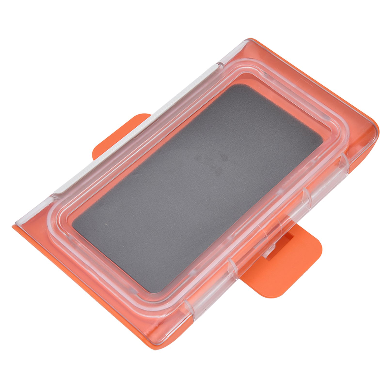 Shower Phone Holder Waterproof Bathroom Phone Box 360 Degree Rotation Wall Mounted Phone CaseOrange - Image 5