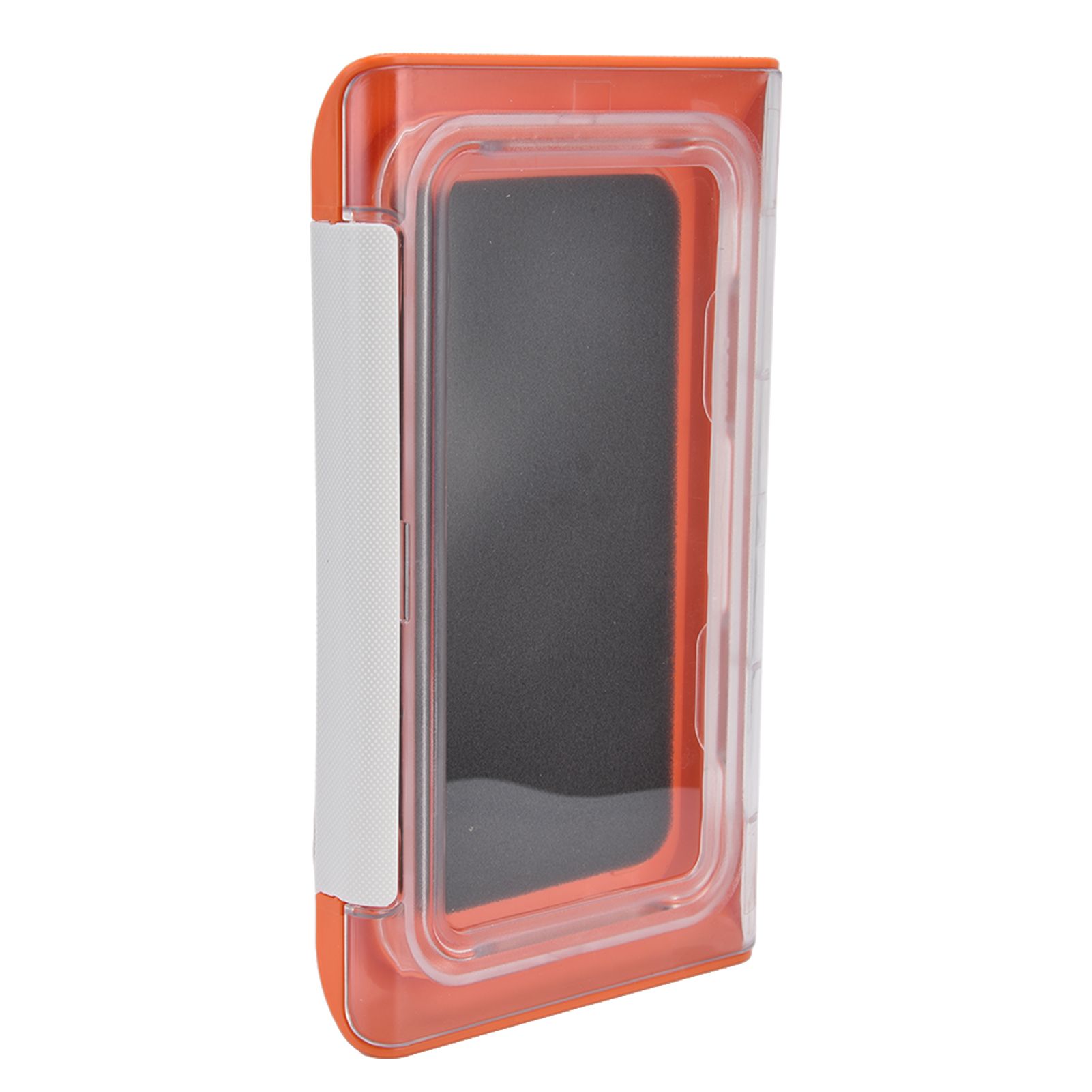 Shower Phone Holder Waterproof Bathroom Phone Box 360 Degree Rotation Wall Mounted Phone CaseOrange - Image 8