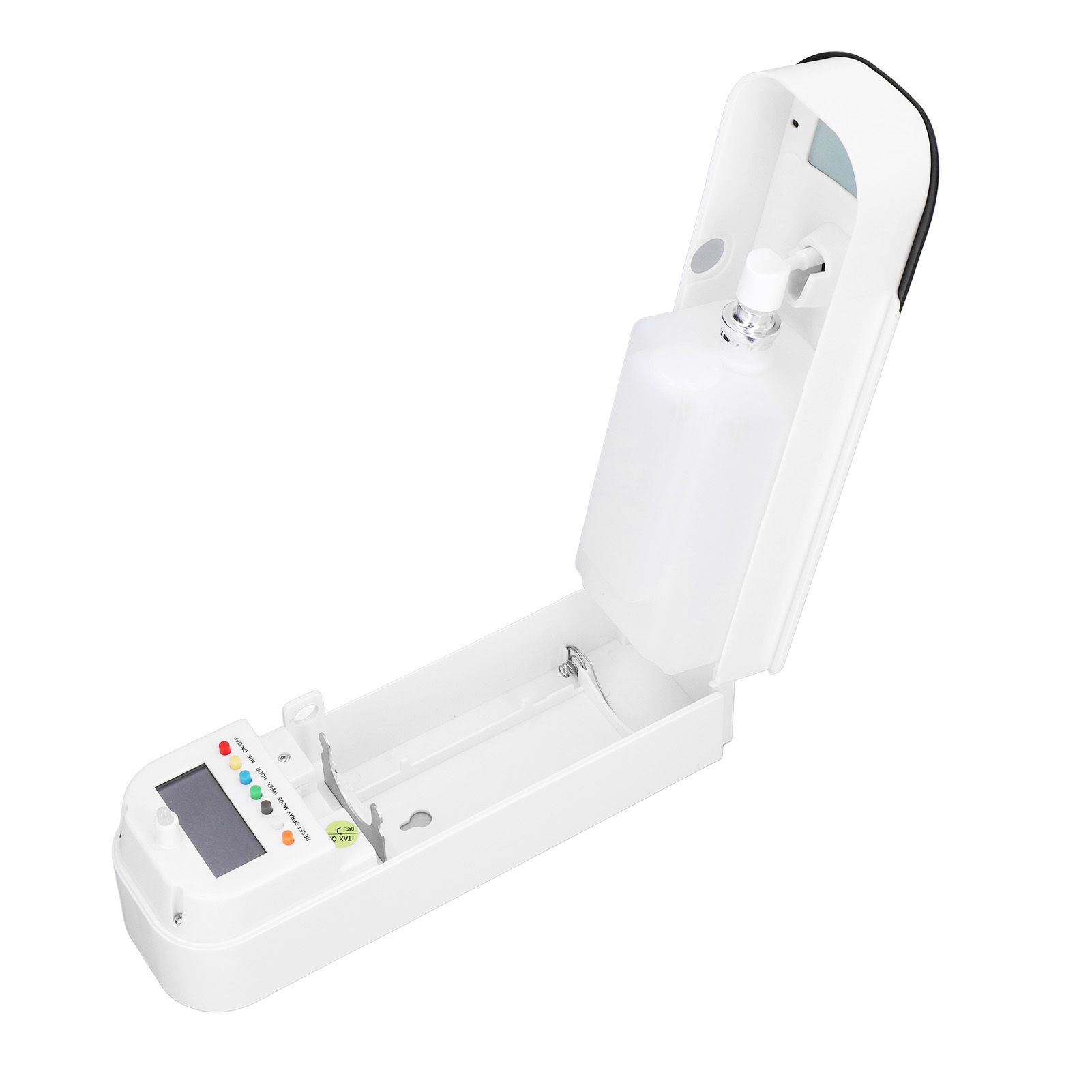 Wall Mounted Automatic Scent Dispenser Aerosol Dispenser Water Based Fragrance Enhancer Toilet Deodorizer Black - Image 8