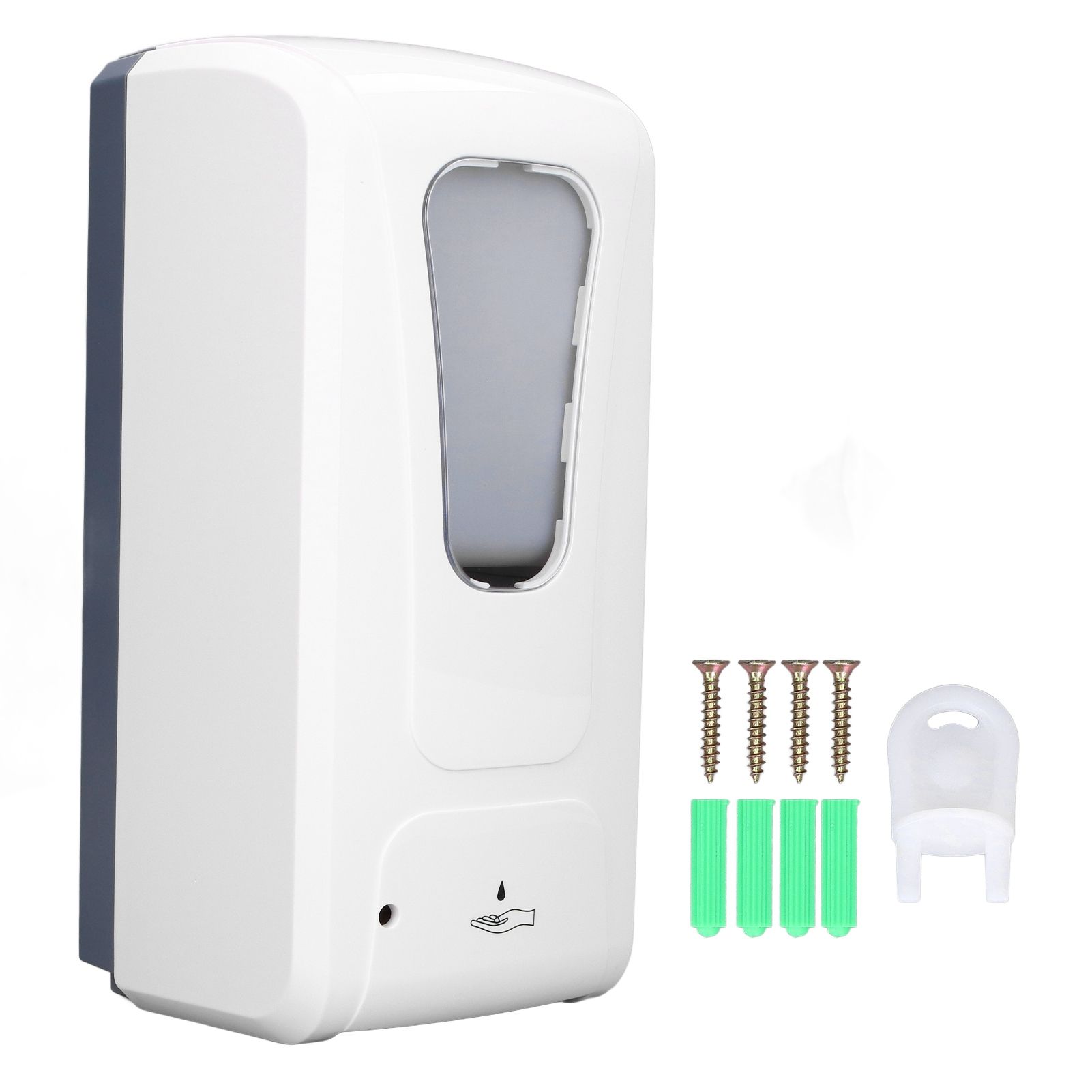 900ml Automatic Spray Soap Dispenser Wall Mounted Infrared Induction Touchless Liquid Container for Bathroom Kitchen - Image 1