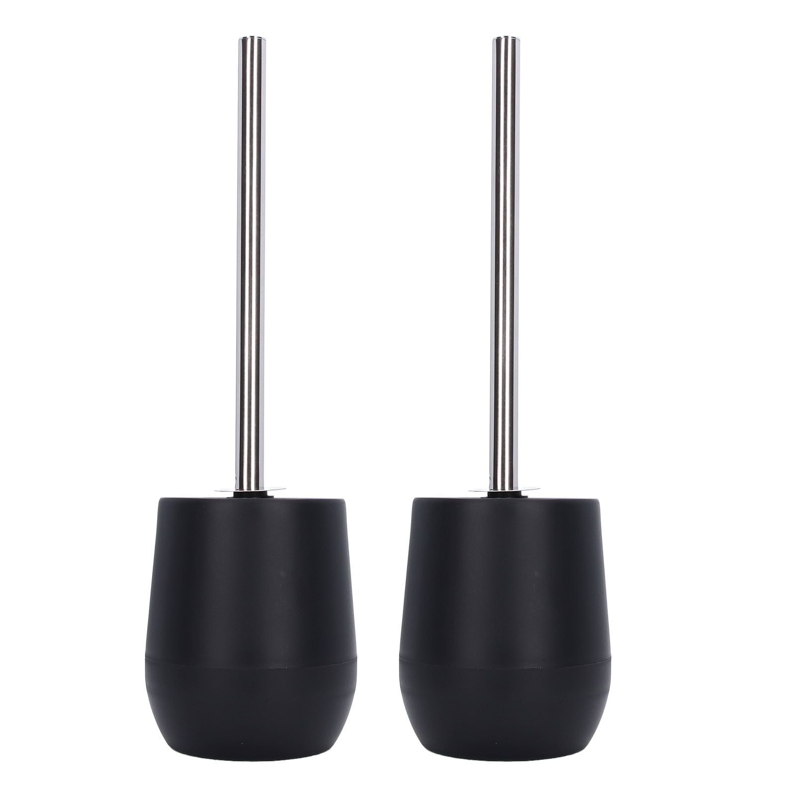 2Pcs Toilet Brush Robust Lockable Threads Efficient Safe Durable Material Home Accessory - Image 5