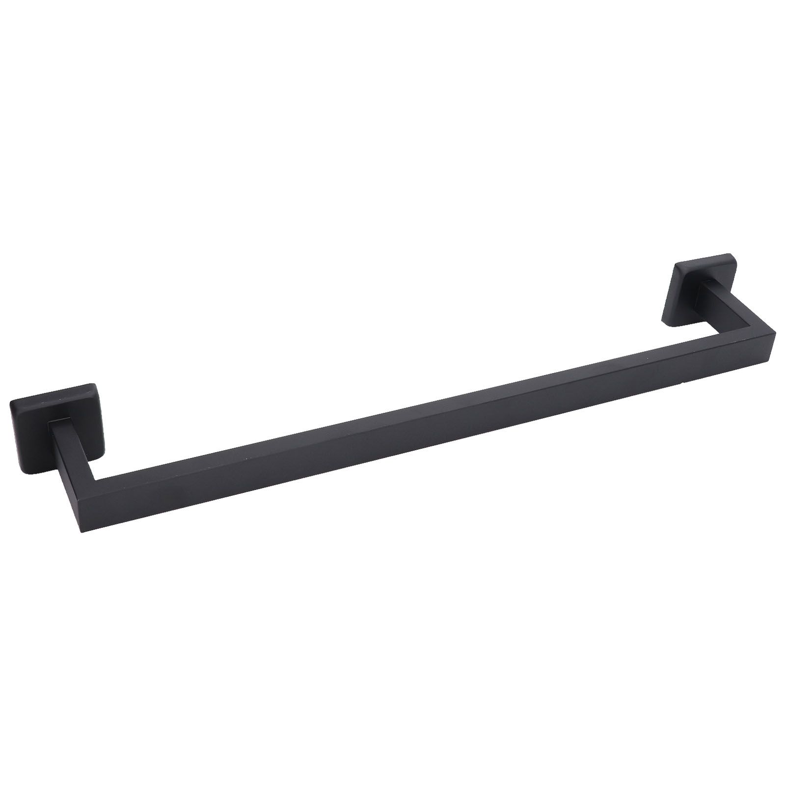 Hand Towel Holder Black Stainless Steel Fashion Design High Hardness Durable Stable Easy Installation Towel Bar - Image 2