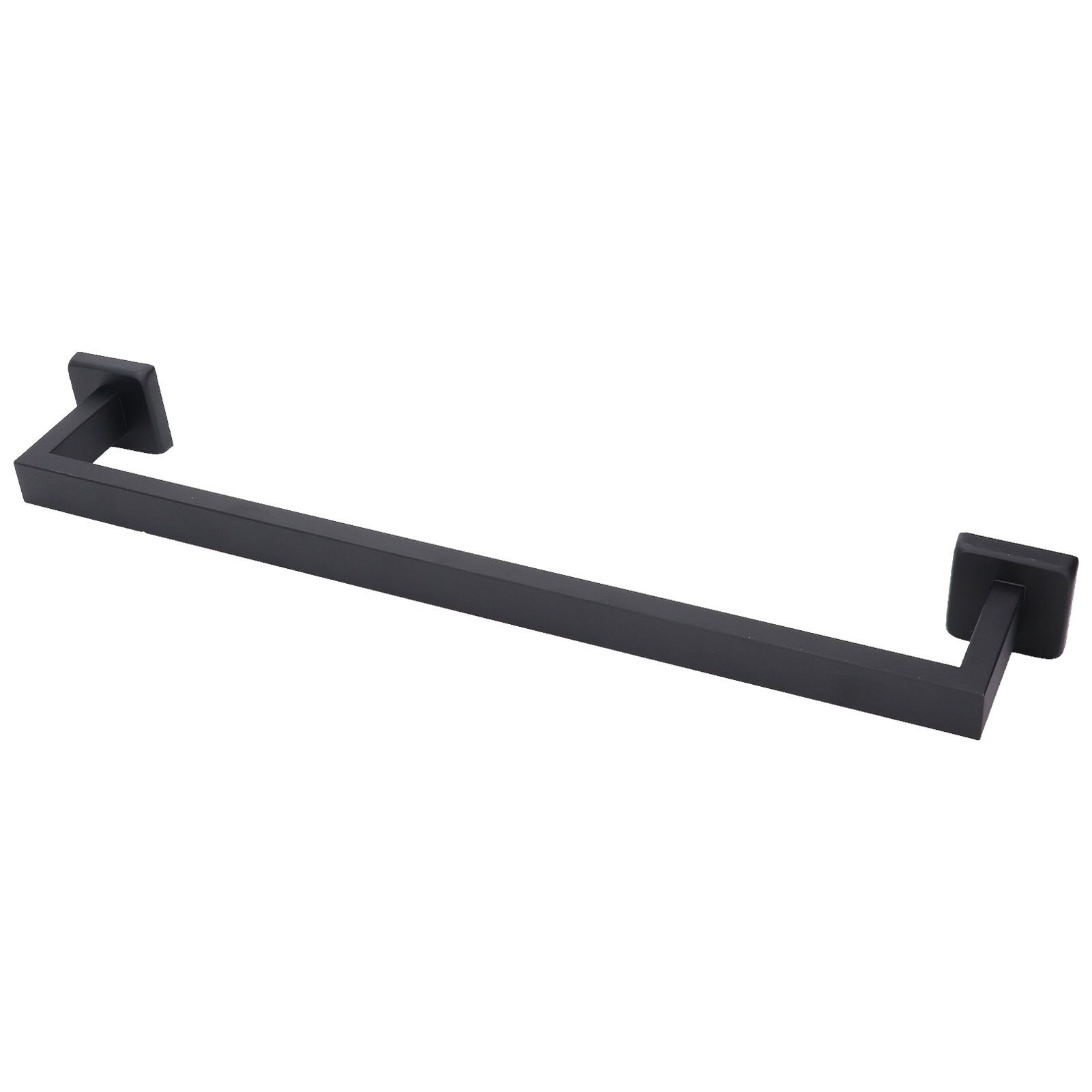Hand Towel Holder Black Stainless Steel Fashion Design High Hardness Durable Stable Easy Installation Towel Bar - Image 3