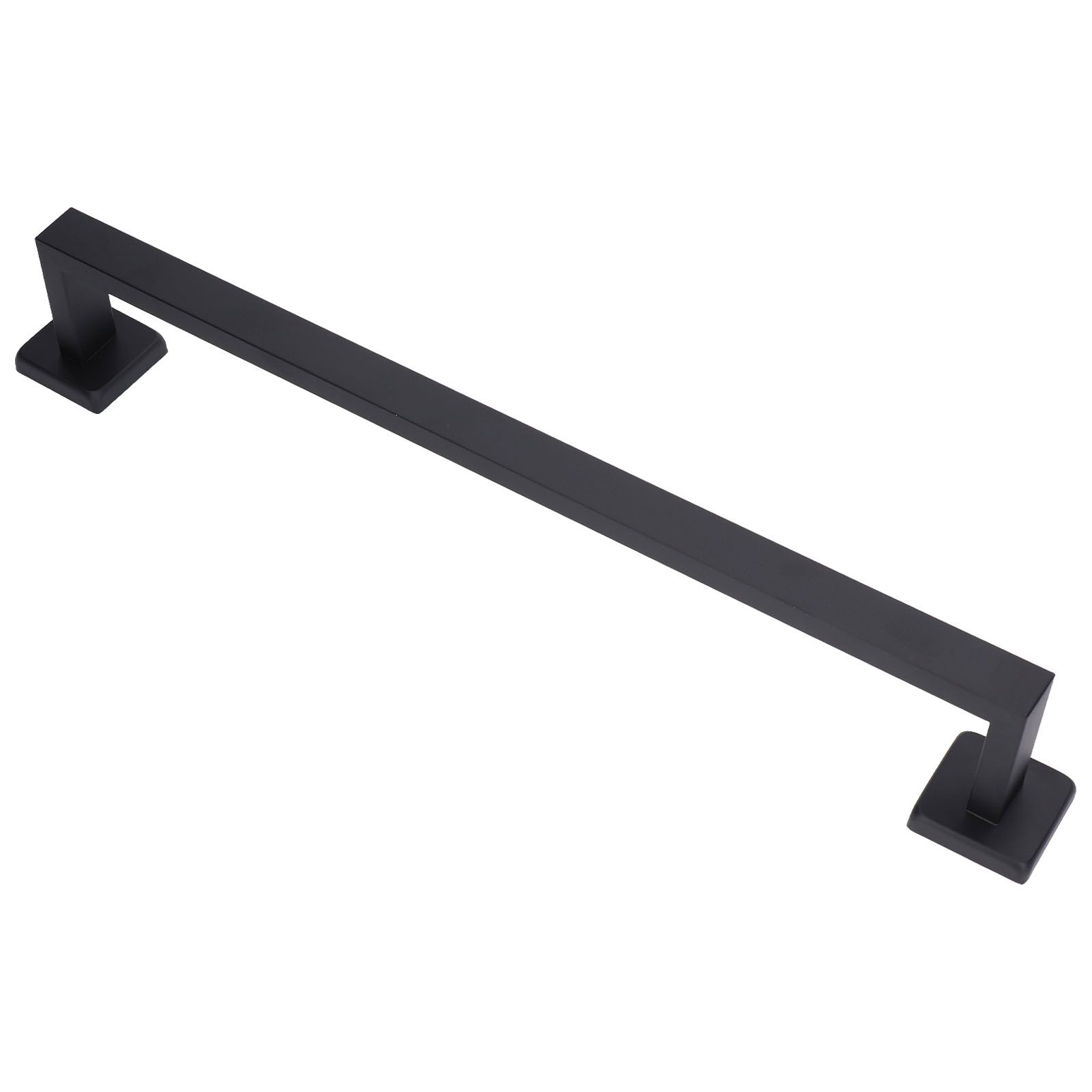 Hand Towel Holder Black Stainless Steel Fashion Design High Hardness Durable Stable Easy Installation Towel Bar - Image 4