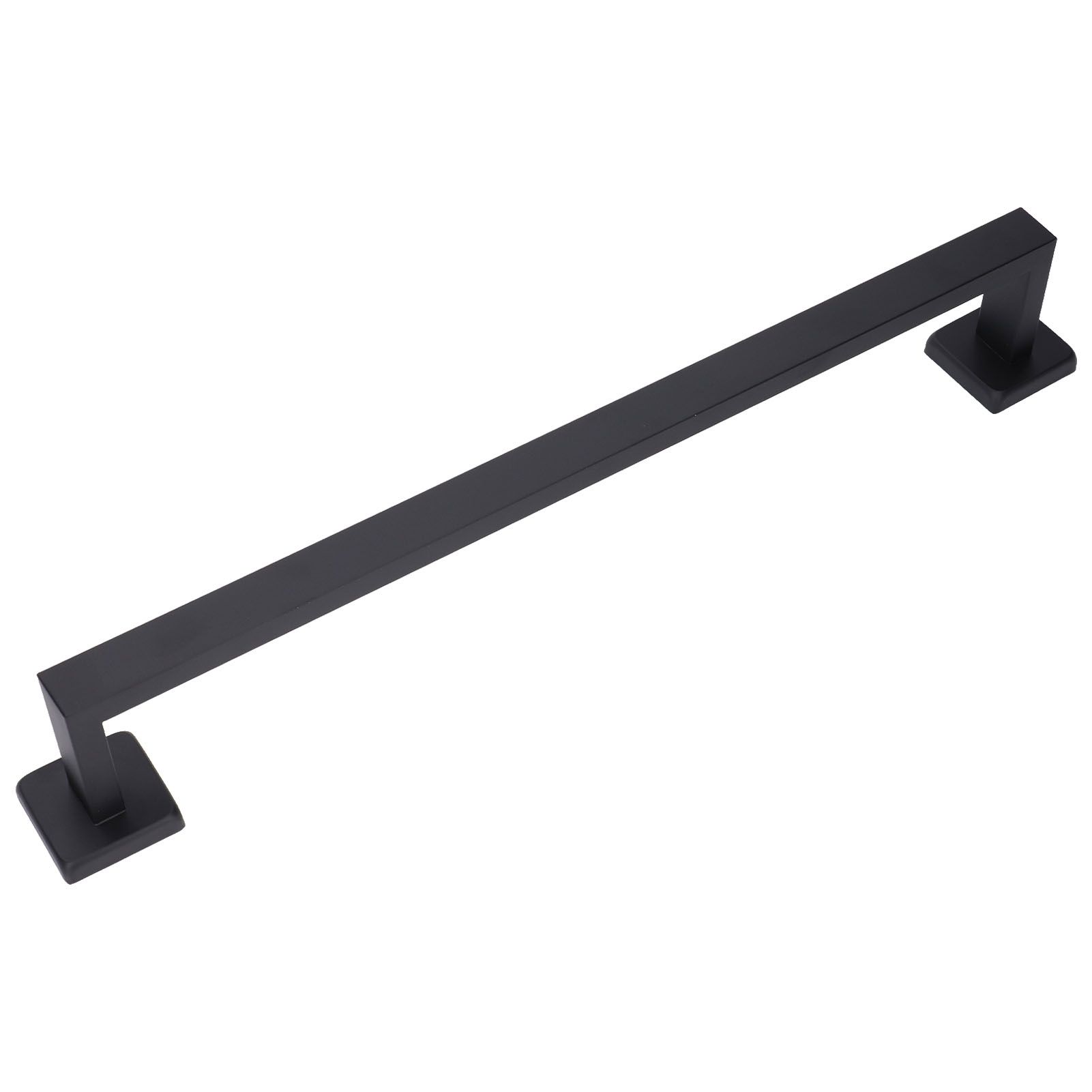 Hand Towel Holder Black Stainless Steel Fashion Design High Hardness Durable Stable Easy Installation Towel Bar - Image 5
