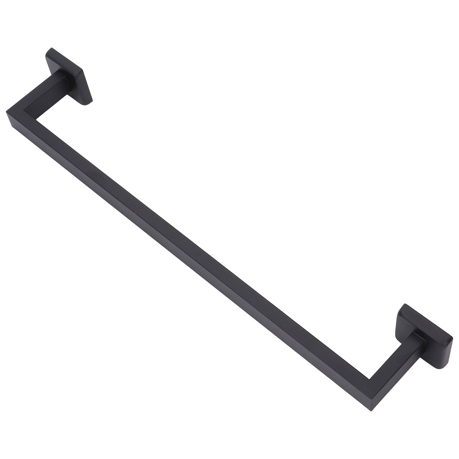 Hand Towel Holder Black Stainless Steel Fashion Design High Hardness Durable Stable Easy Installation Towel Bar - Image 7