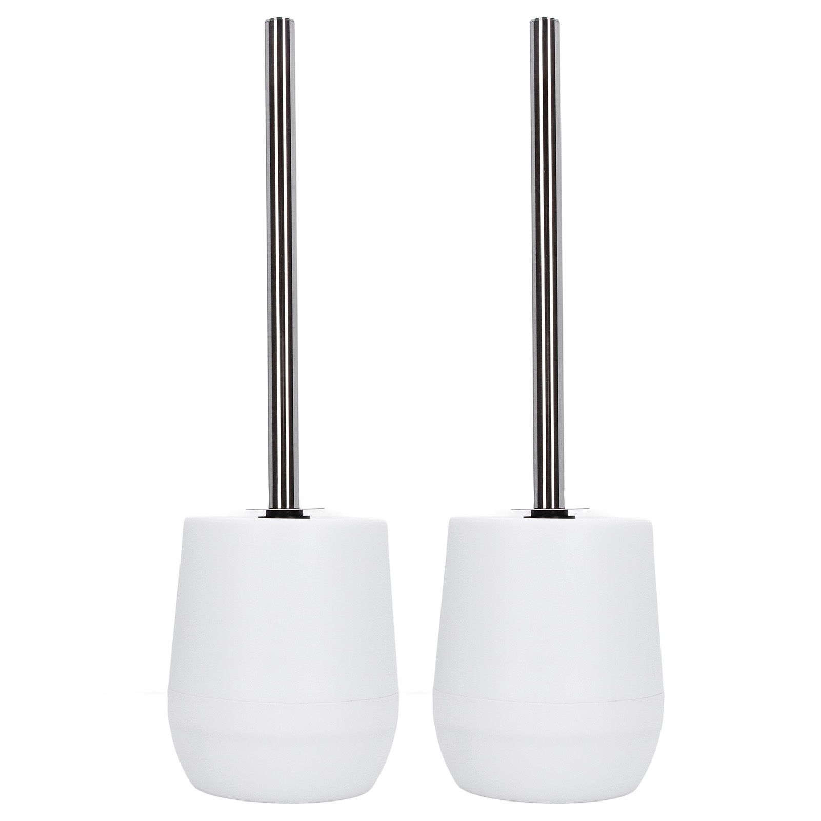 2sets Toilet Bowl Cleaner Brush Lockable Thread Convenient Practical Efficient Safe Reliable Durable Cleaning ToolsWhite (2pcs/inner Box) - Image 7