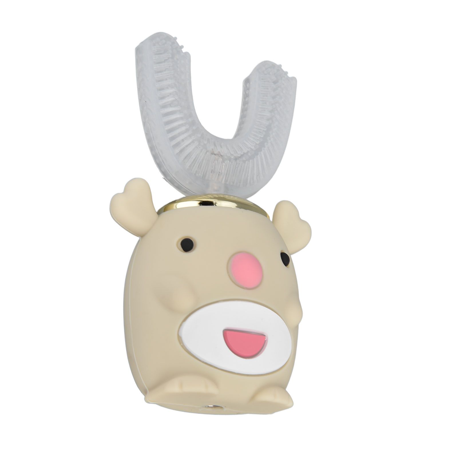 U Shaped Toothbrush Cartoon Cute Design Waterproof 5 Brushing Modes Electric Tooth Brush for KidsChildren - Image 2