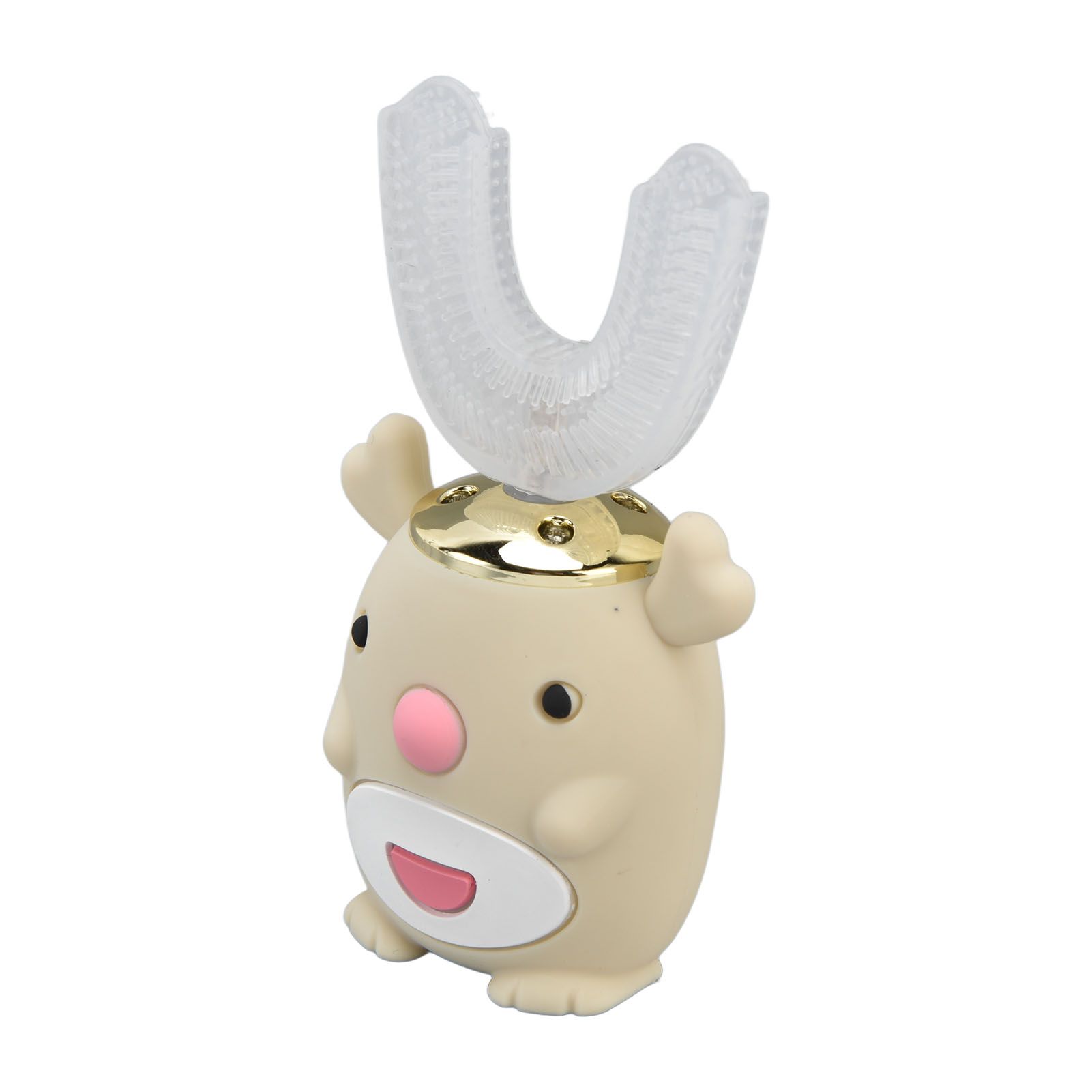 U Shaped Toothbrush Cartoon Cute Design Waterproof 5 Brushing Modes Electric Tooth Brush for KidsChildren - Image 4