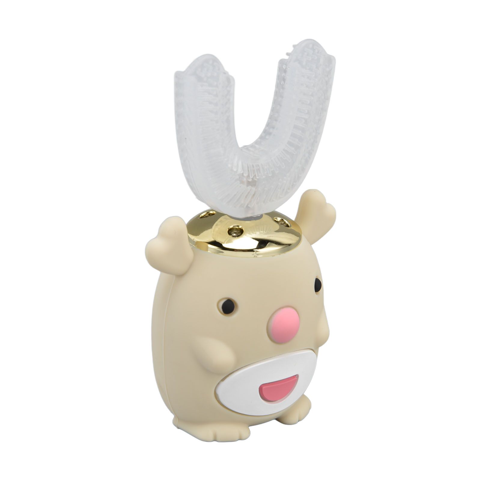 U Shaped Toothbrush Cartoon Cute Design Waterproof 5 Brushing Modes Electric Tooth Brush for KidsChildren - Image 5