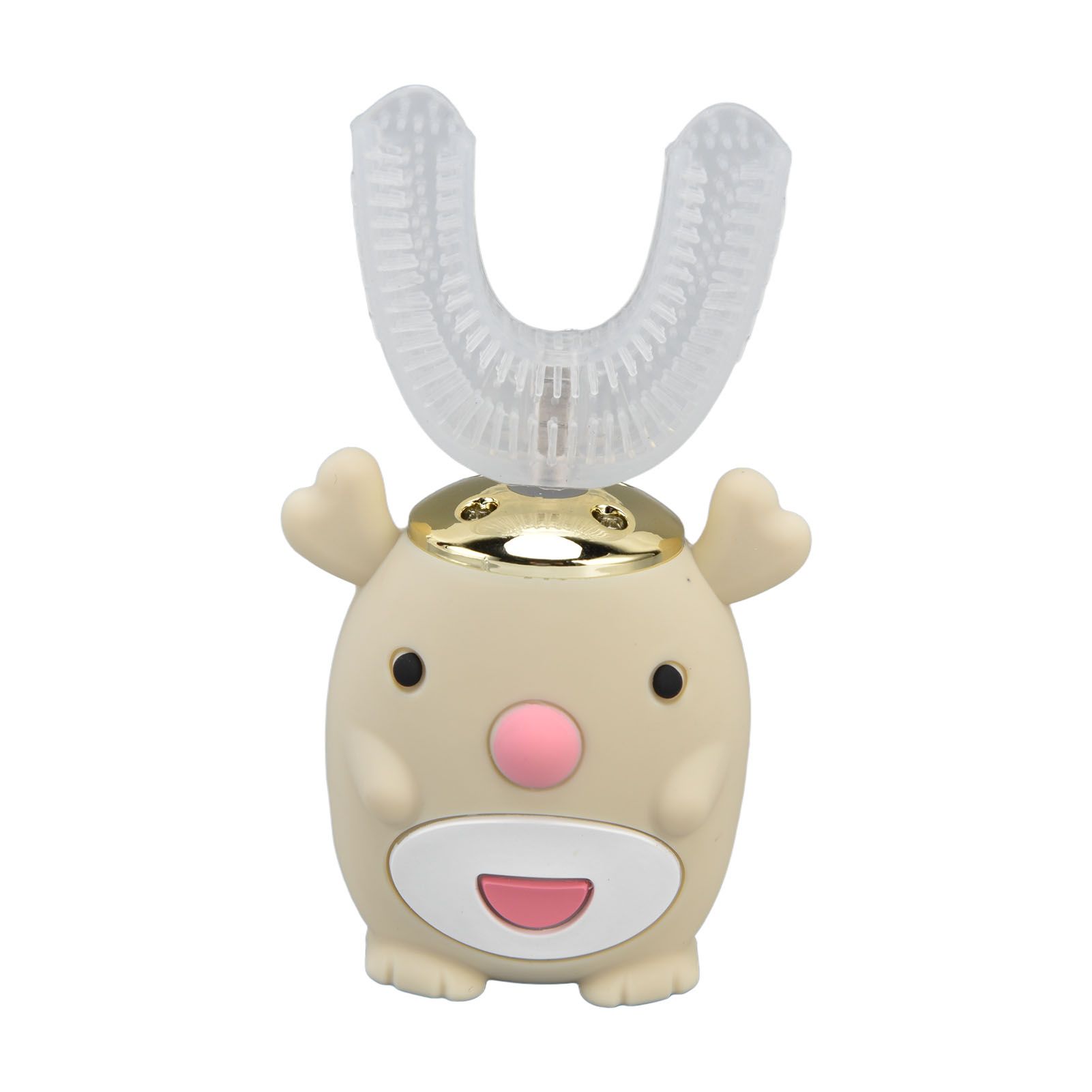 U Shaped Toothbrush Cartoon Cute Design Waterproof 5 Brushing Modes Electric Tooth Brush for KidsChildren - Image 8