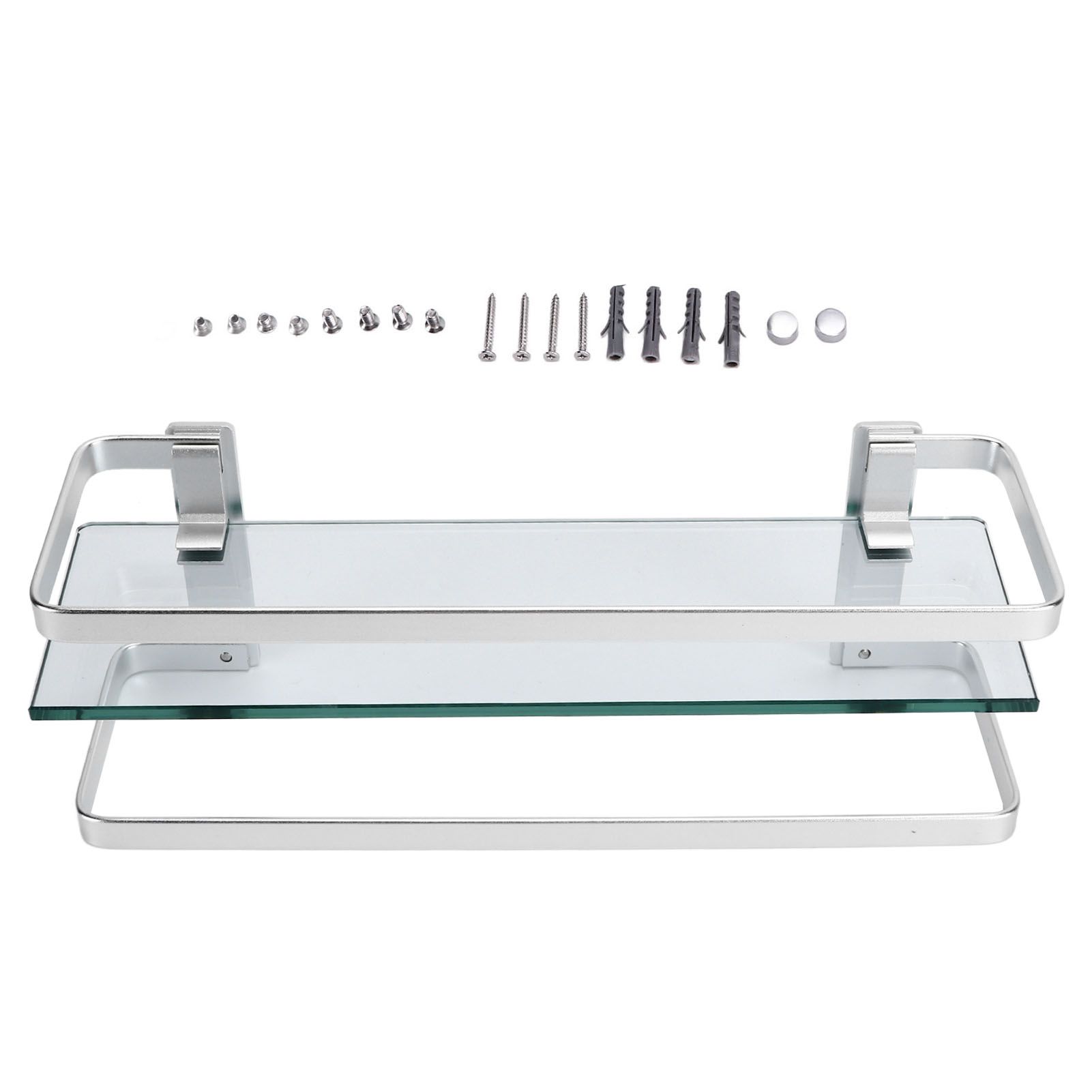 Bathroom Shelf Exquisite Convenient Bathroom Wall Organizer with Installation Accessories for Bathroom Kitchen Bedroom - Image 1