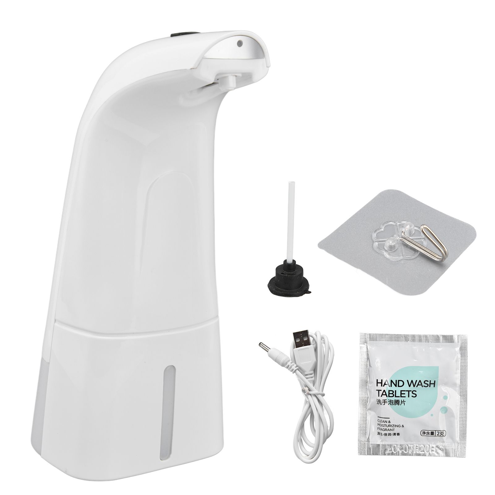 Automatic Soap Dispenser USB Charging Auto Foaming Soap Dispenser for Bathroom Kitchen School Hotel - Image 1