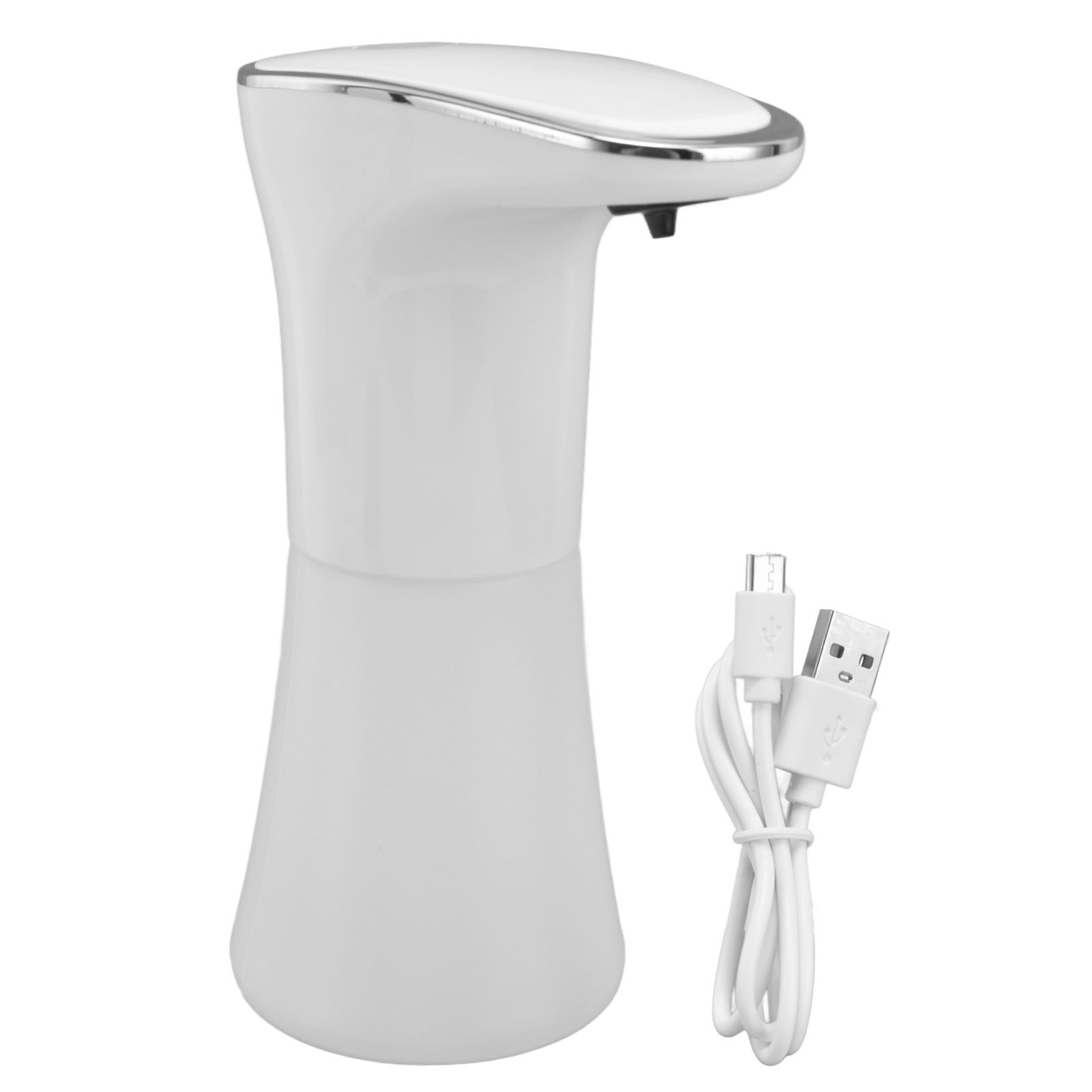 400ml Automatic Soap Dispenser Touchless USB Rechargeable Smart Sensor Foam Soap Pump for Bathroom Hotel - Image 1