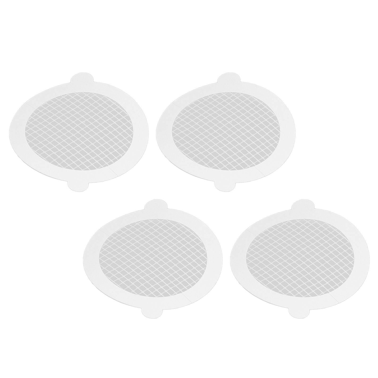 50Pcs Shower Drain Hair Catcher Fiberglass Practical Convenient Dense Mesh Shower Hair Catcher9cm Diameter, 3mm Mesh - Image 2