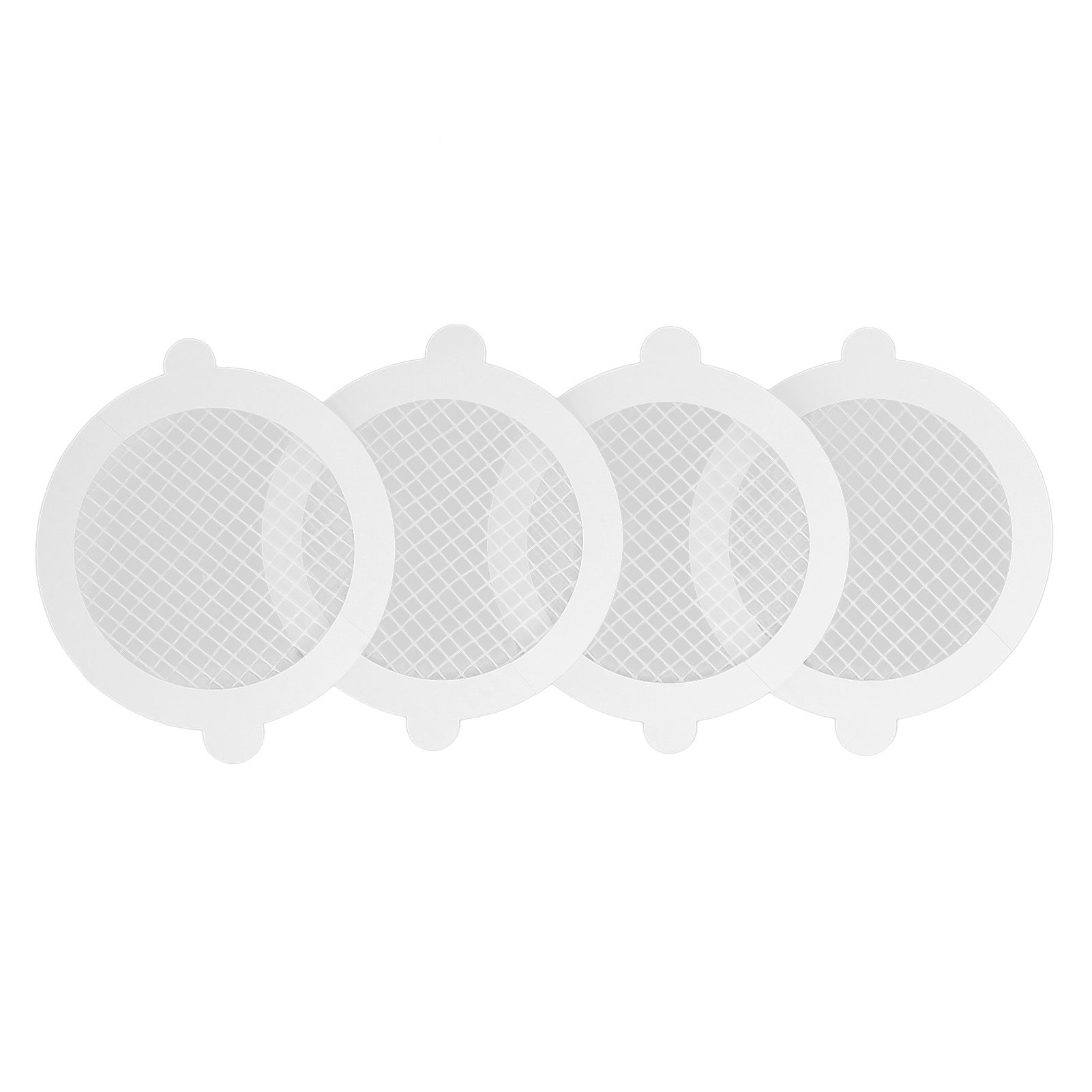 50Pcs Shower Drain Hair Catcher Fiberglass Practical Convenient Dense Mesh Shower Hair Catcher9cm Diameter, 3mm Mesh - Image 4