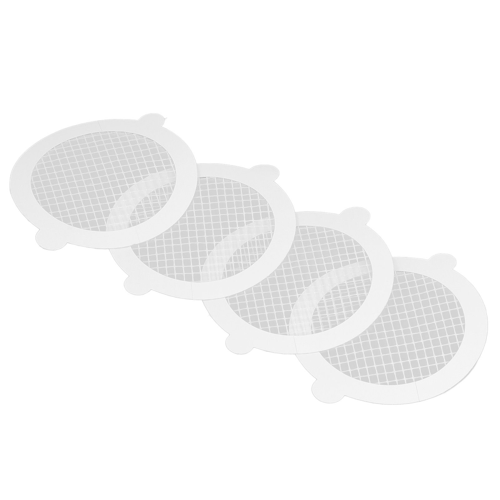 50Pcs Shower Drain Hair Catcher Fiberglass Practical Convenient Dense Mesh Shower Hair Catcher9cm Diameter, 3mm Mesh - Image 5