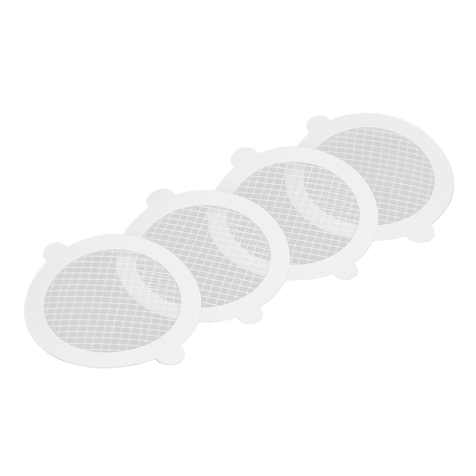 50Pcs Shower Drain Hair Catcher Fiberglass Practical Convenient Dense Mesh Shower Hair Catcher9cm Diameter, 3mm Mesh - Image 6