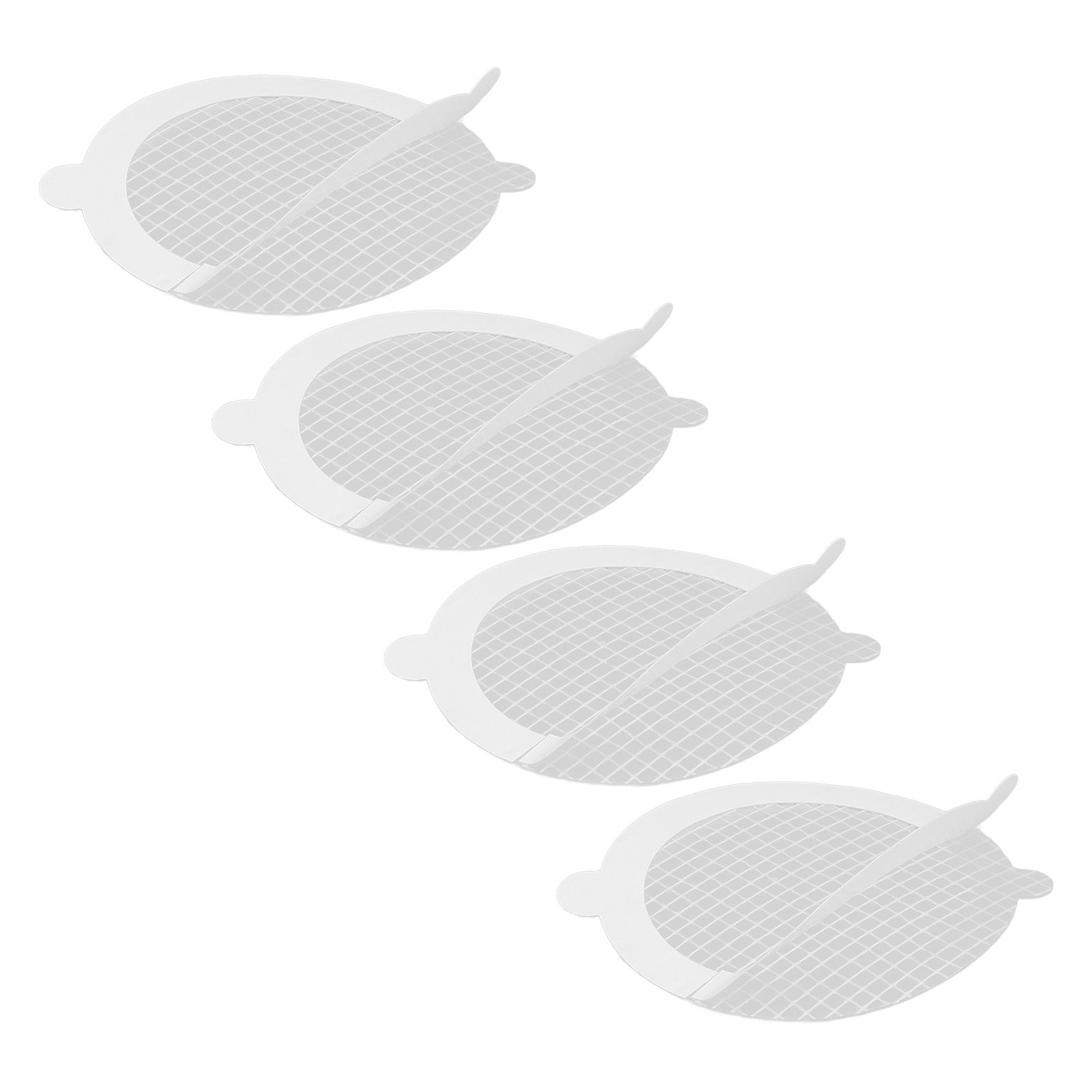 50Pcs Shower Drain Hair Catcher Fiberglass Practical Convenient Dense Mesh Shower Hair Catcher9cm Diameter, 3mm Mesh - Image 7