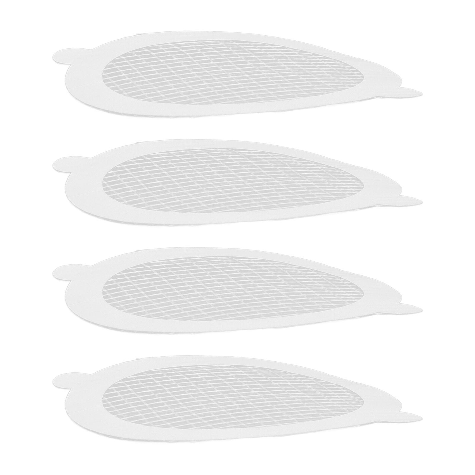 50Pcs Shower Drain Hair Catcher Fiberglass Practical Convenient Dense Mesh Shower Hair Catcher9cm Diameter, 3mm Mesh - Image 8