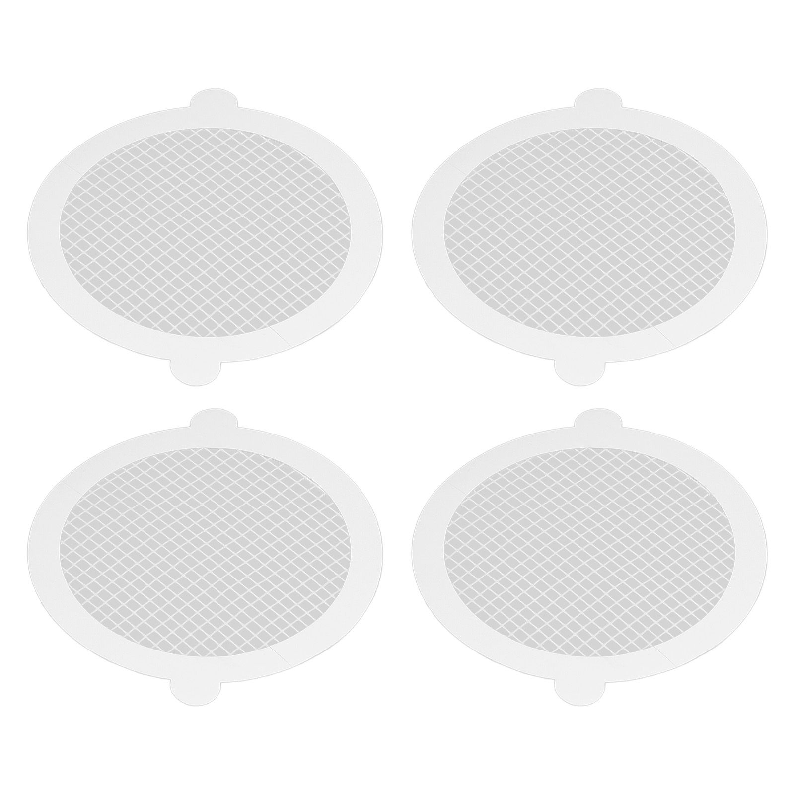 50Pcs Shower Drain Hair Catcher Fiberglass Practical Convenient Dense Mesh Shower Hair Catcher11cm Diameter, 3mm Mesh - Image 4