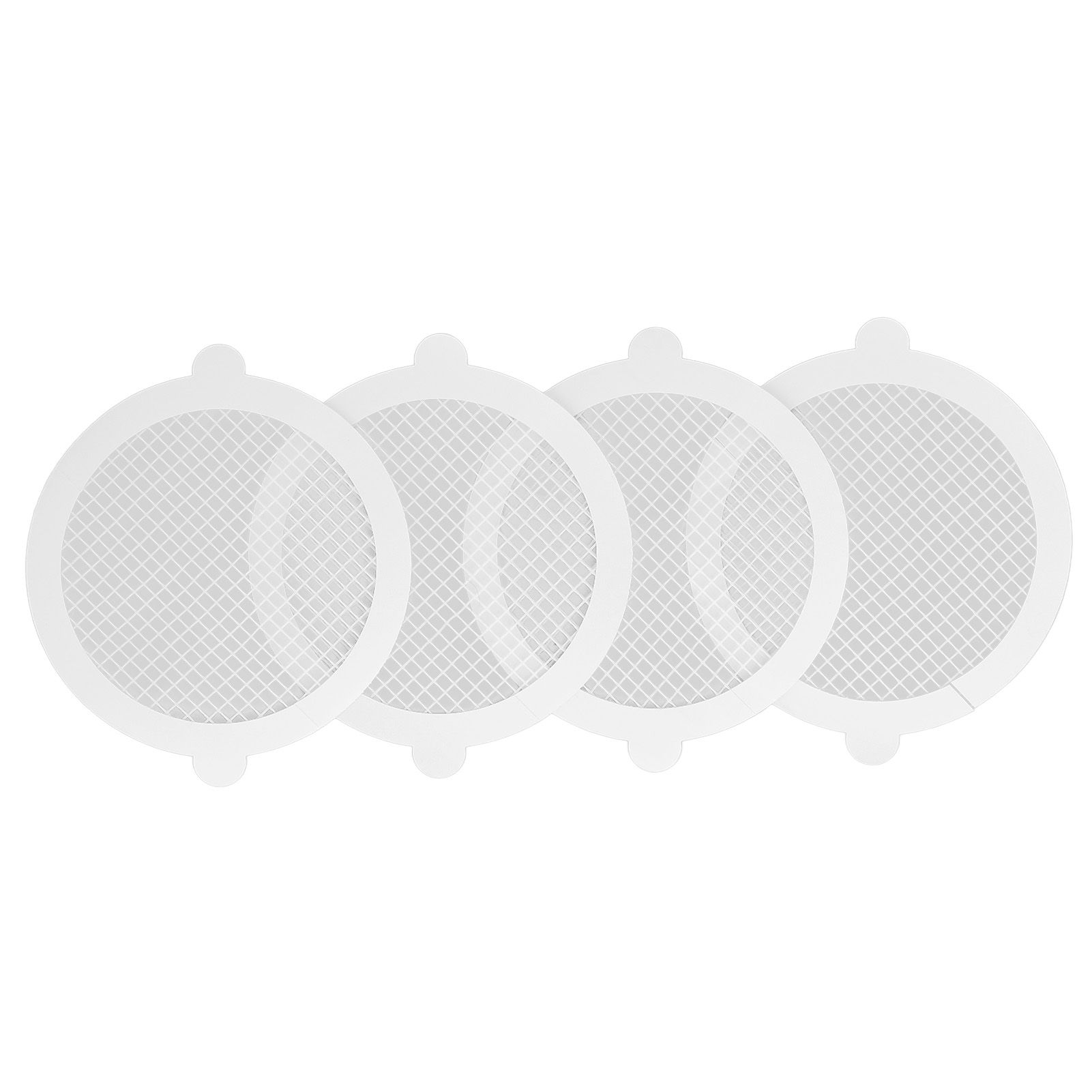 50Pcs Shower Drain Hair Catcher Fiberglass Practical Convenient Dense Mesh Shower Hair Catcher11cm Diameter, 3mm Mesh - Image 6