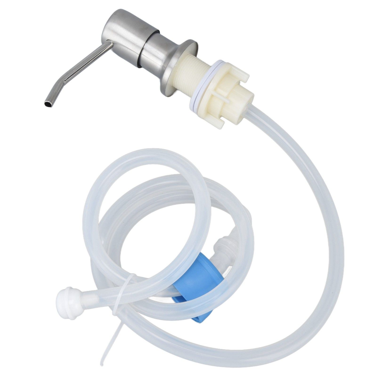 Soap Dispenser Liquid Pump Head Built In Sealed with Extension Tube for Counter Sink - Image 6