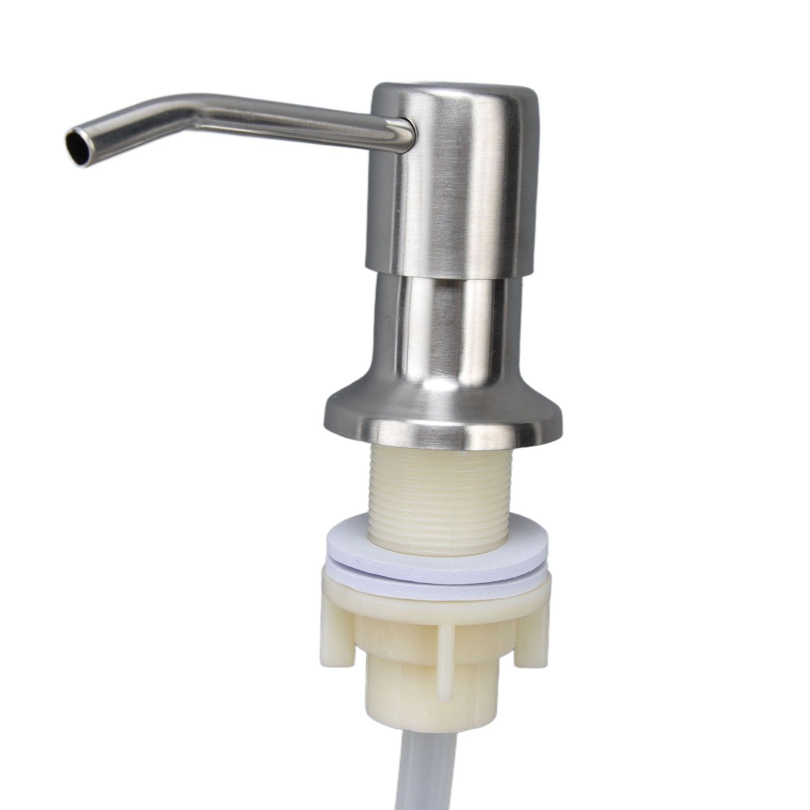 Soap Dispenser Liquid Pump Head Built In Sealed with Extension Tube for Counter Sink - Image 7